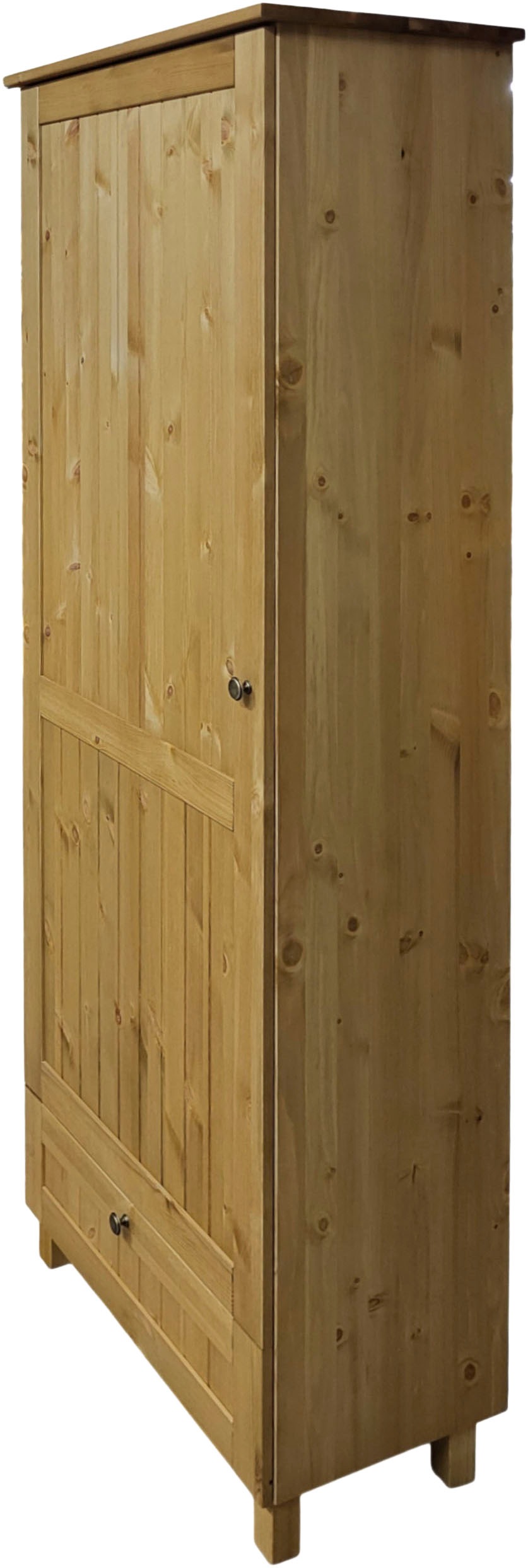 Home affaire Garderobenschrank »Juventus« 1 Stk. tlg. aus massiver Kiefer, Breite  67cm, mit Kleiderstange