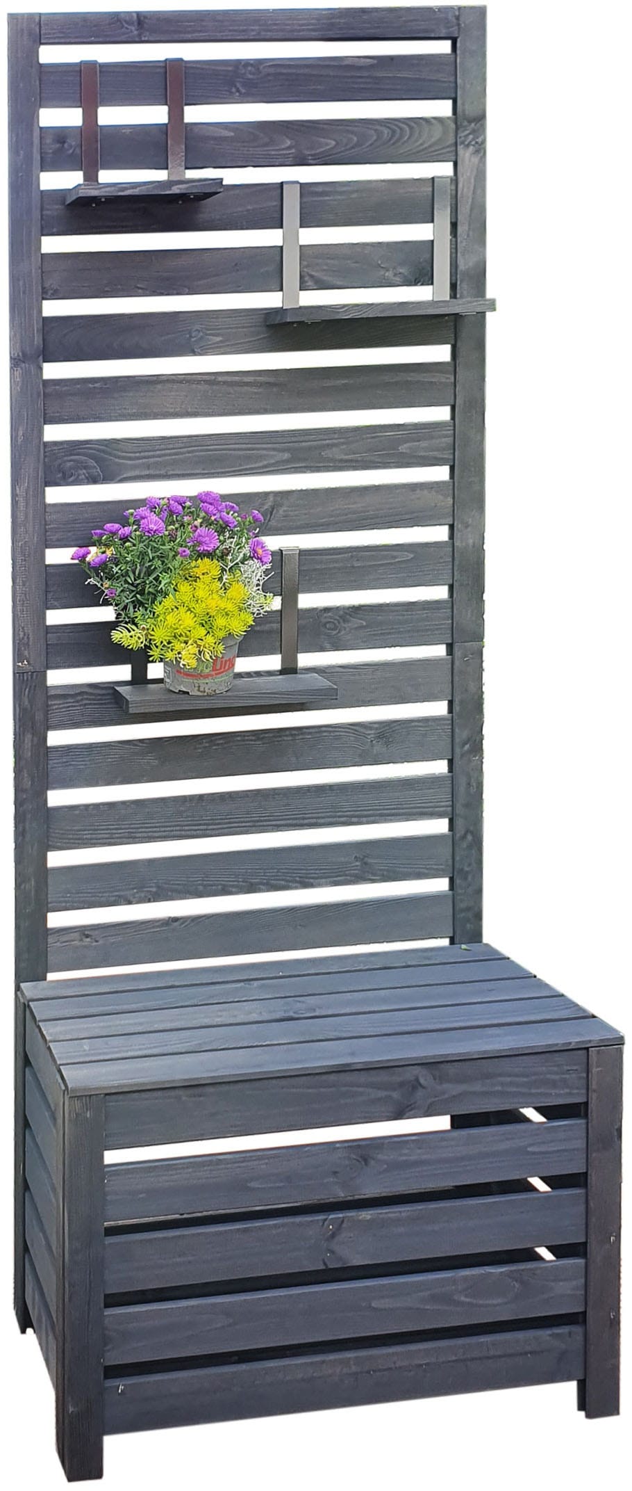 promadino Spalier, mit Staukasten, BxTxH: 70x40x180 cm