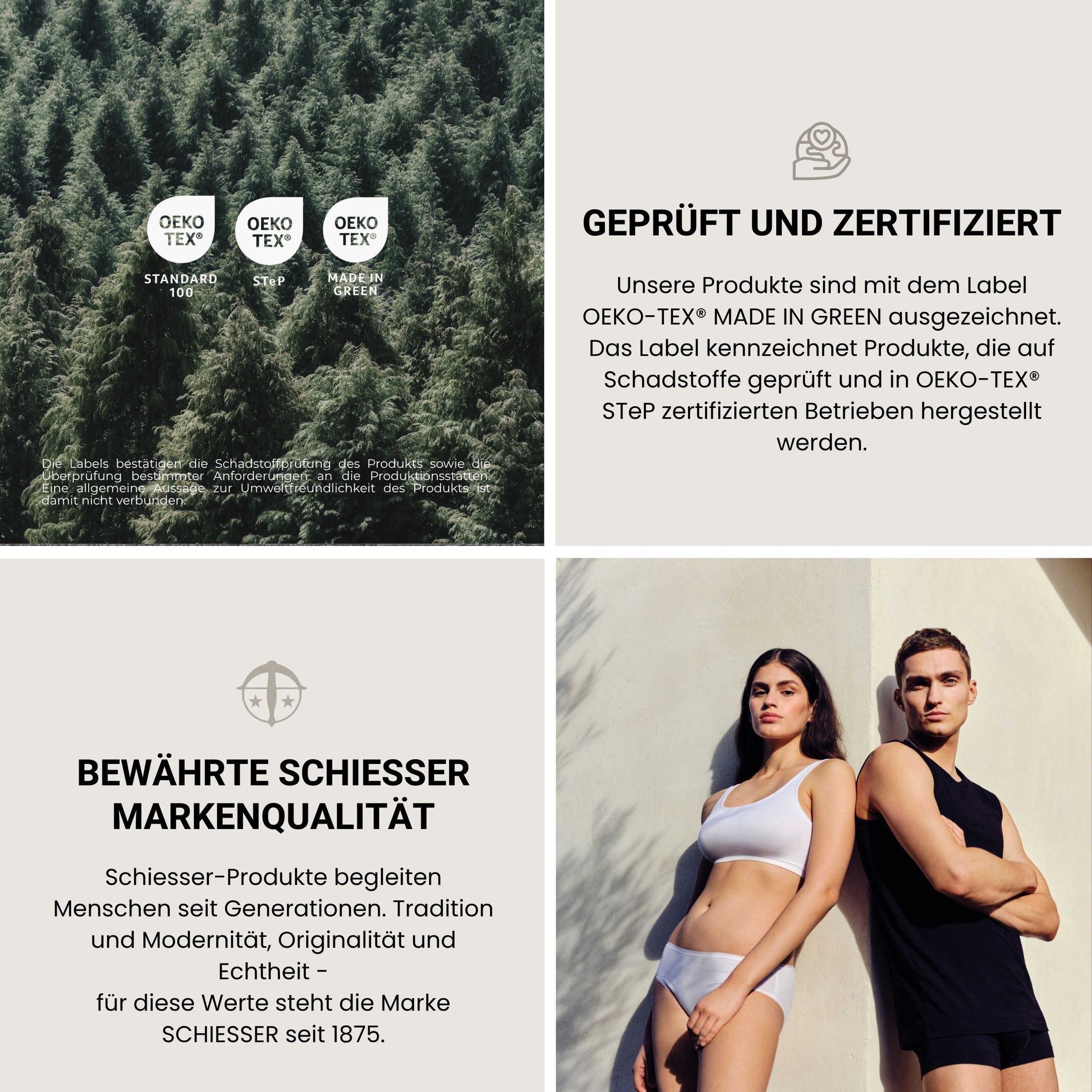 Schiesser Waschhandschuh »Skyline Color aus 100 % Baumwolle mit eleganter Streifenbordüre« OEKO-TEX® MADE IN GREEN