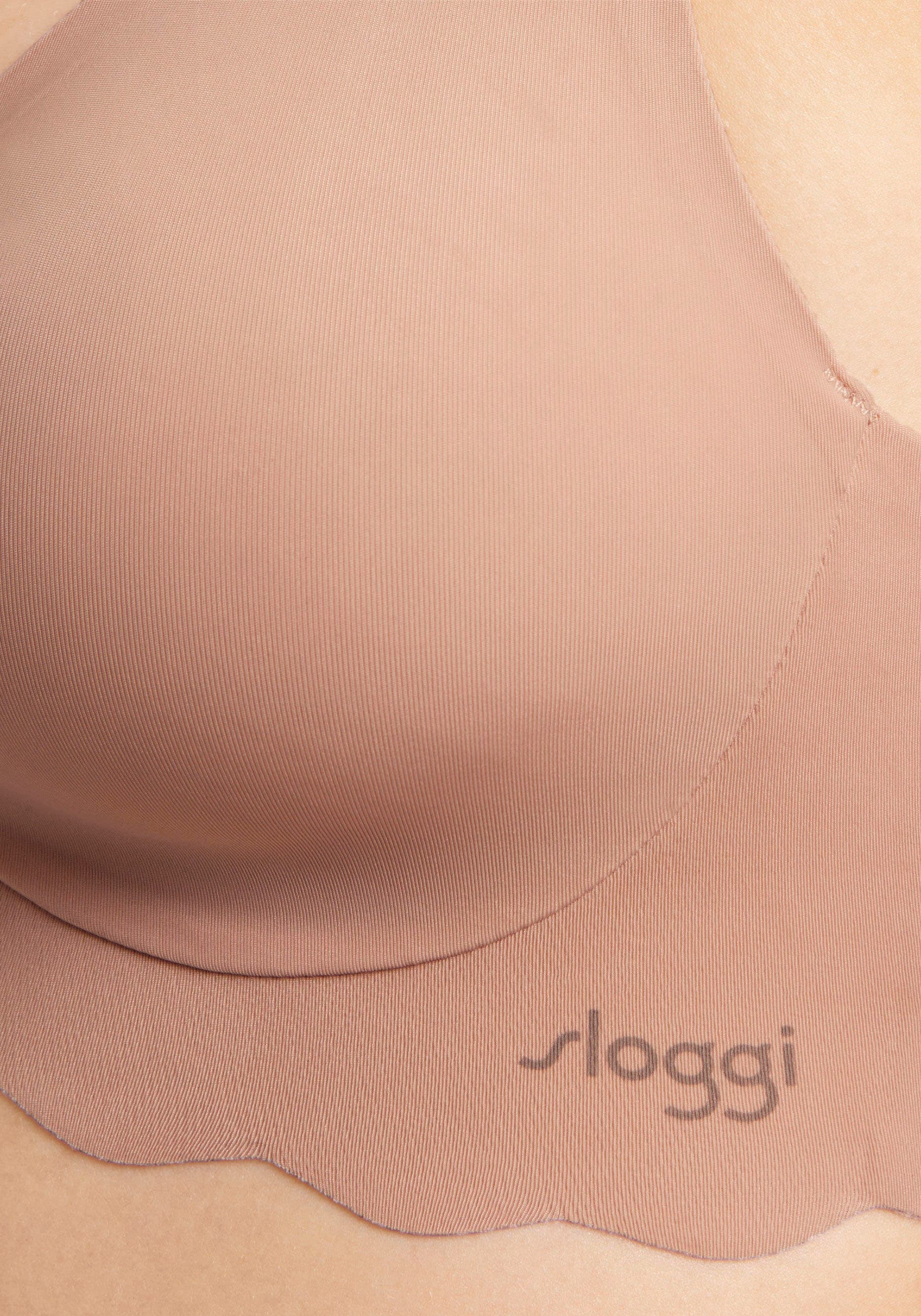 sloggi Bügelloser BH »ZERO Microfibre 2.0 Soft bra«, nahtlos und unsichtbar