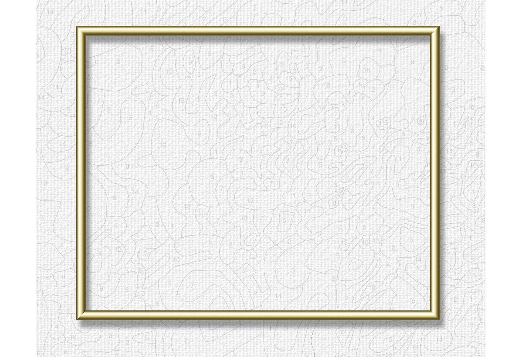 Schipper Bilderrahmen »Malen nach Zahlen, 40x50 cm, goldfarben«, Made in Germany
