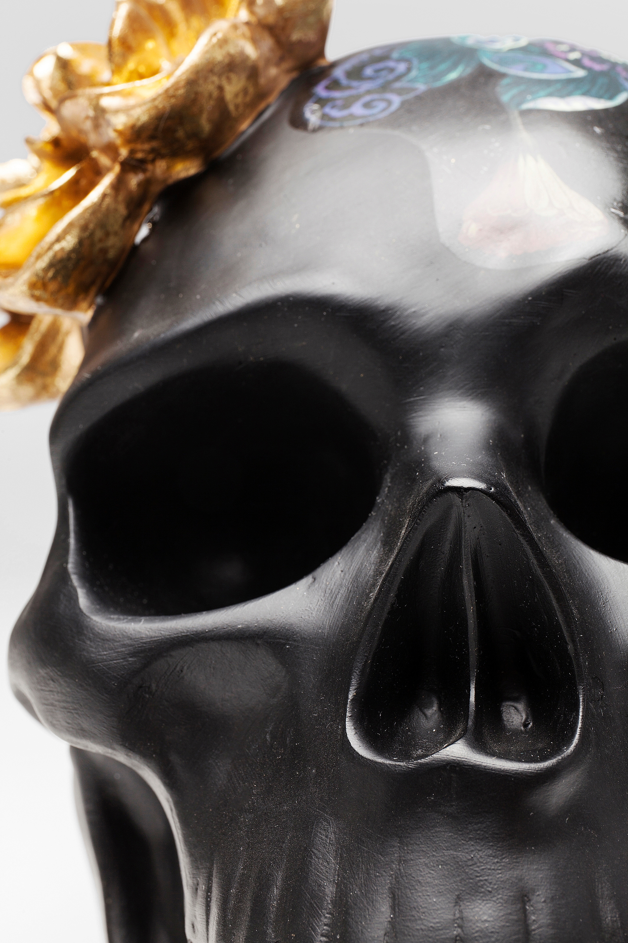 Kare Design Dekoobjekt »Flower Skull 22cm«