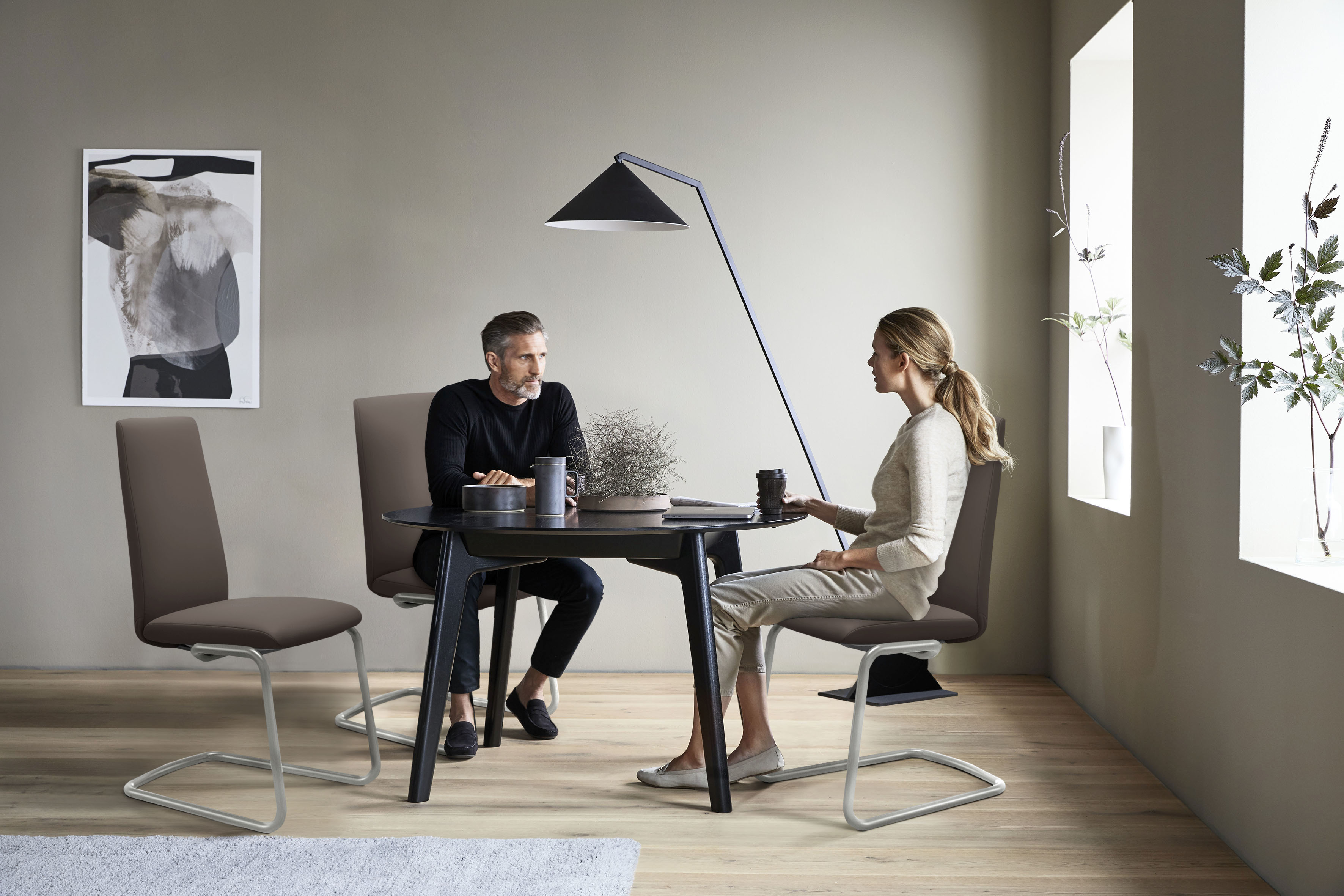 Stressless Polsterstuhl "Laurel" () Leder BATICK High Back, Größe M, mit Be günstig online kaufen