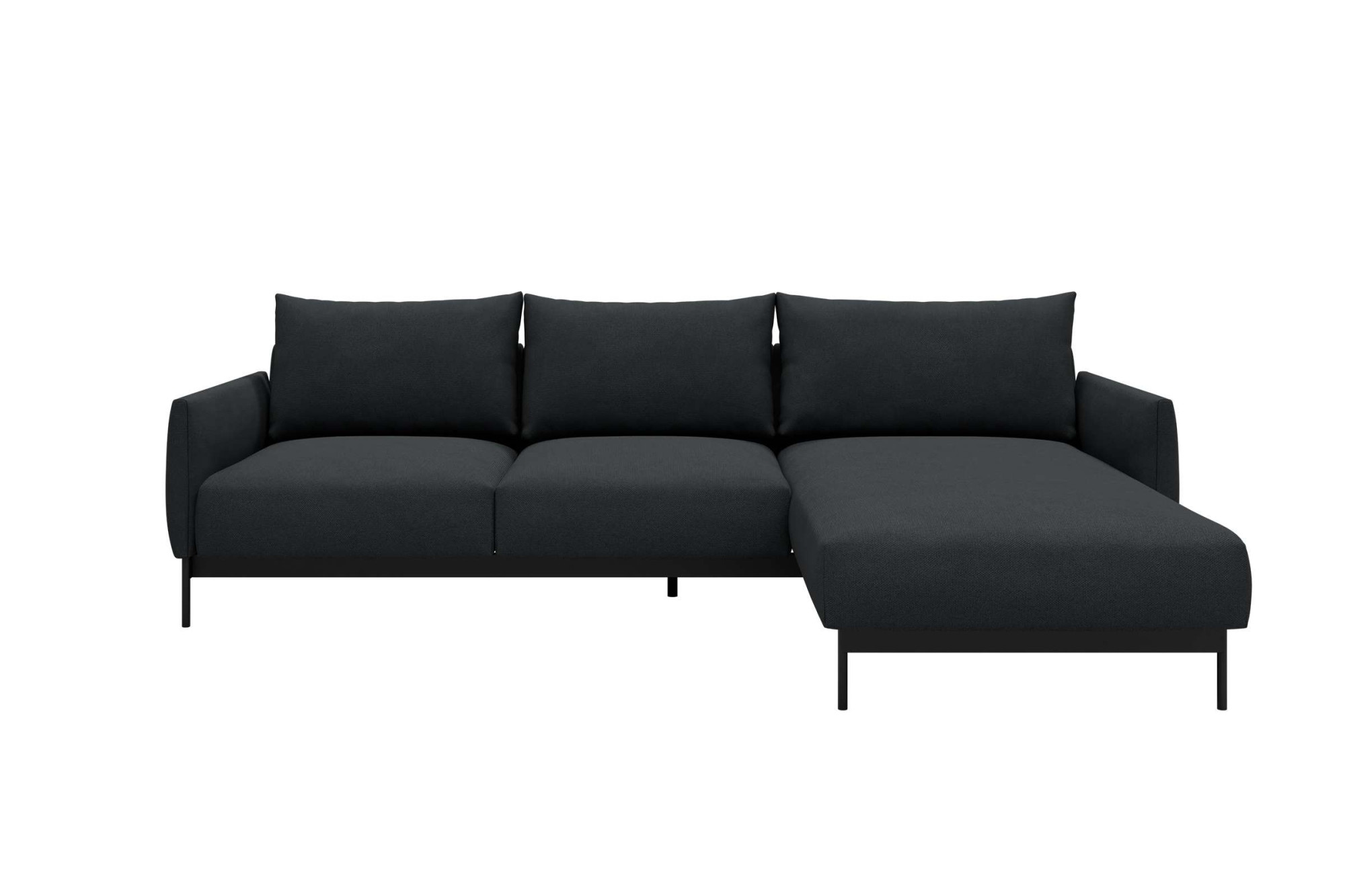 Tenksom Ecksofa »Tokey, Polsterecke, Couch, Recamiere links und rechts montierbar«, Bezüge wechselbar, hoher und gemütlicher Sitzkomfort, L-Form
