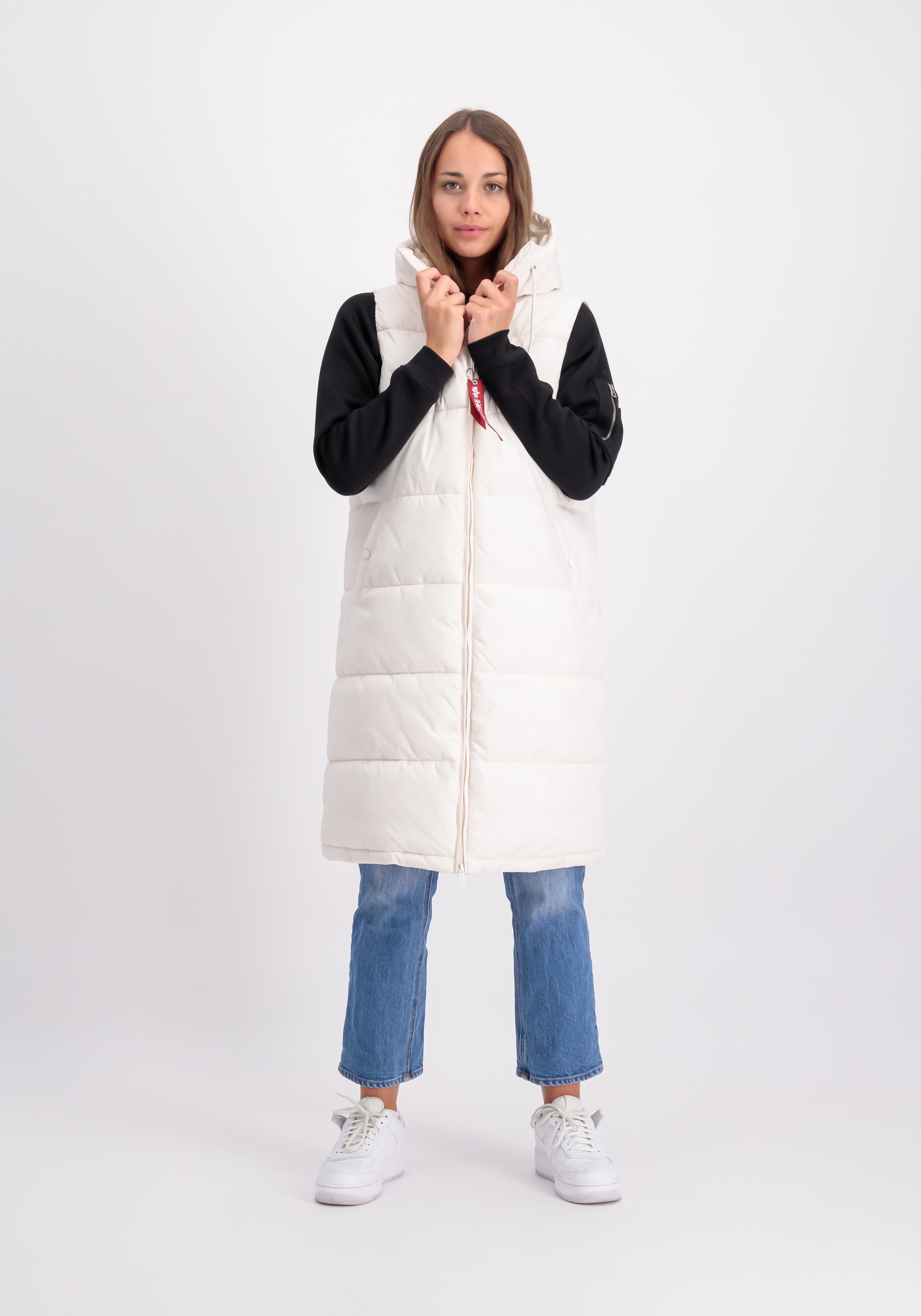 Alpha Industries Blouson »Alpha Industries Women - Vests Long Puffer Vest Women«