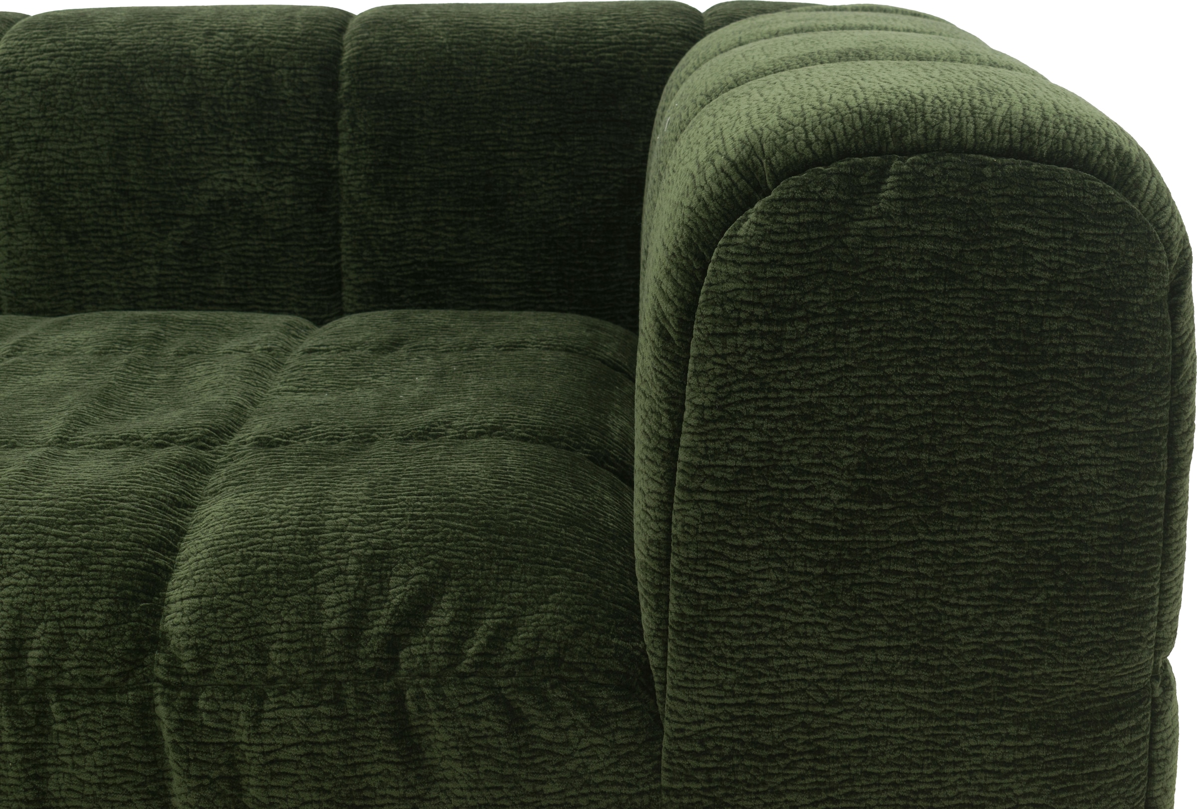 DOMO collection Big-Sofa »800019 Megasofa in 2 Breiten, Kassettensteppung, modern, Federkern«, (2 St.), Bigsofa mit Taschenfederkern und Kassettensteppung
