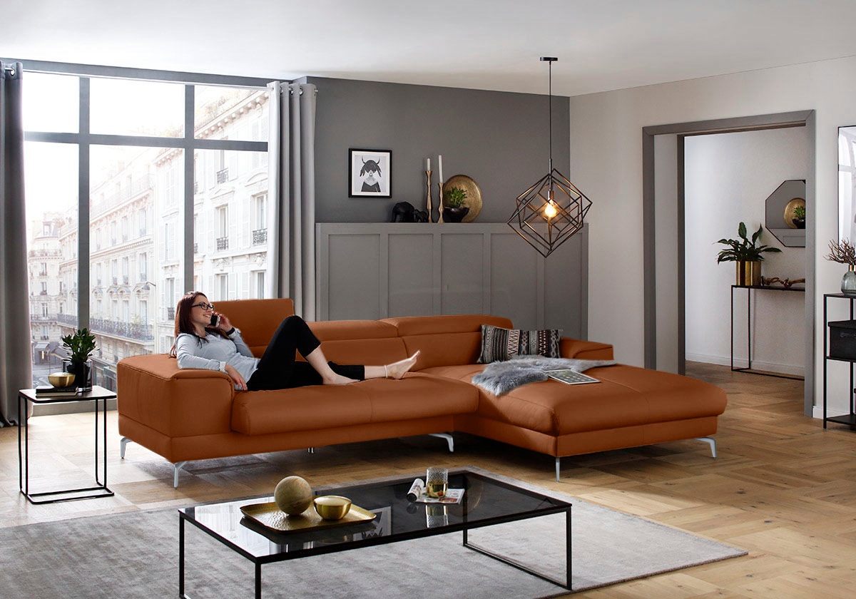 W.SCHILLIG Ecksofa »piedroo, Designsofa mit tollem Sitzkomfort, bequem und günstig online kaufen