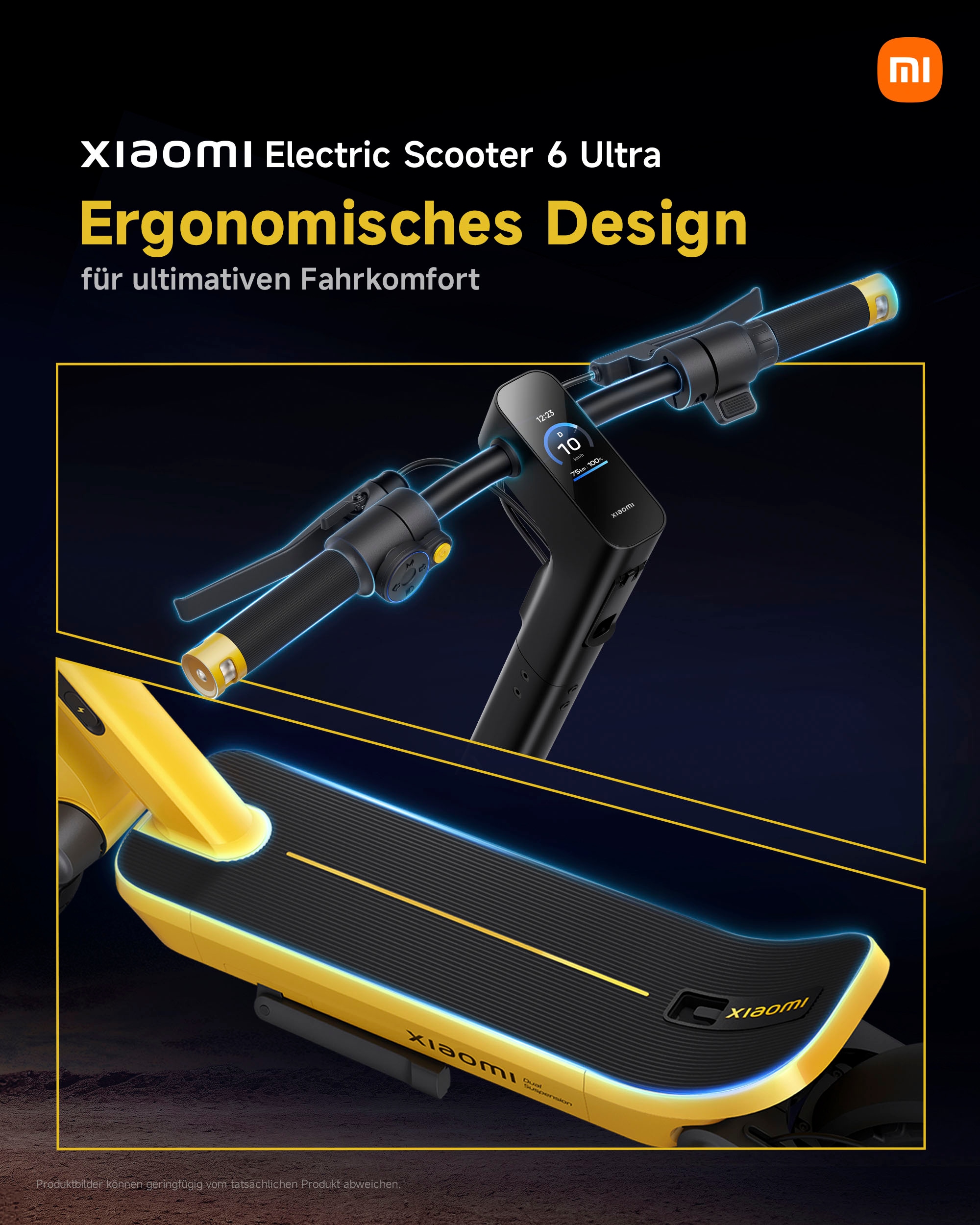 Xiaomi E-Scooter »Electric Scooter 6 Ultra DE« 20 km/h 75 km