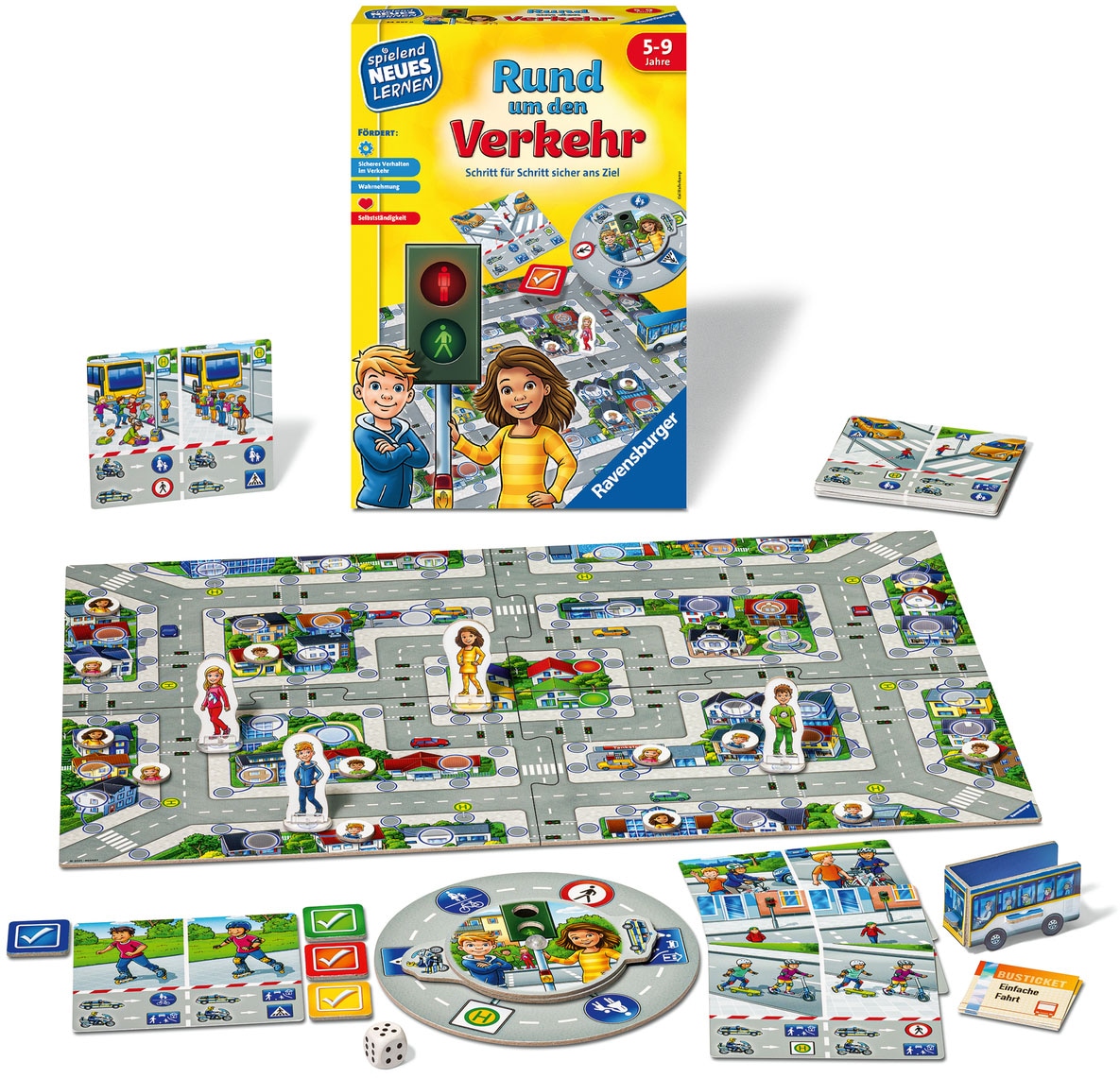 Ravensburger Spiel »Rund um den Verkehr«, Made in Europe