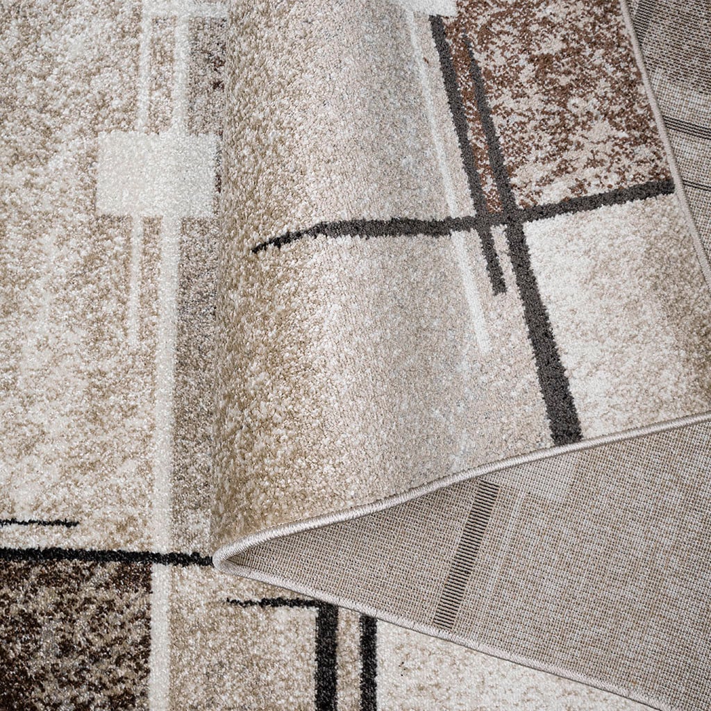 my home Teppich geometrisches Kurzflor, schnell rechteckig, und Karo-Design, Flor, bestellen Muster weicher »Deblin«, modern, bequem
