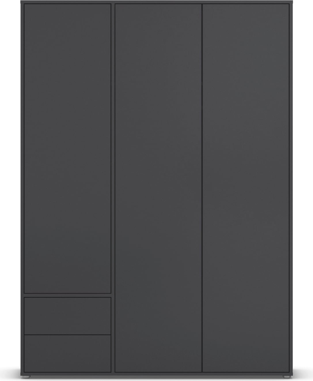 rauch Drehtürenschrank »Kleiderschrank Schrank Garderobe Wäscheschrank NABILA viel Stauraum«, (in 3 verschiedenen Ausstattungen BASIC/CLASSIC/PREMIUM), mit 2 Schubladen und Push-to-Open Funktion TOPSELLER MADE IN GERMANY