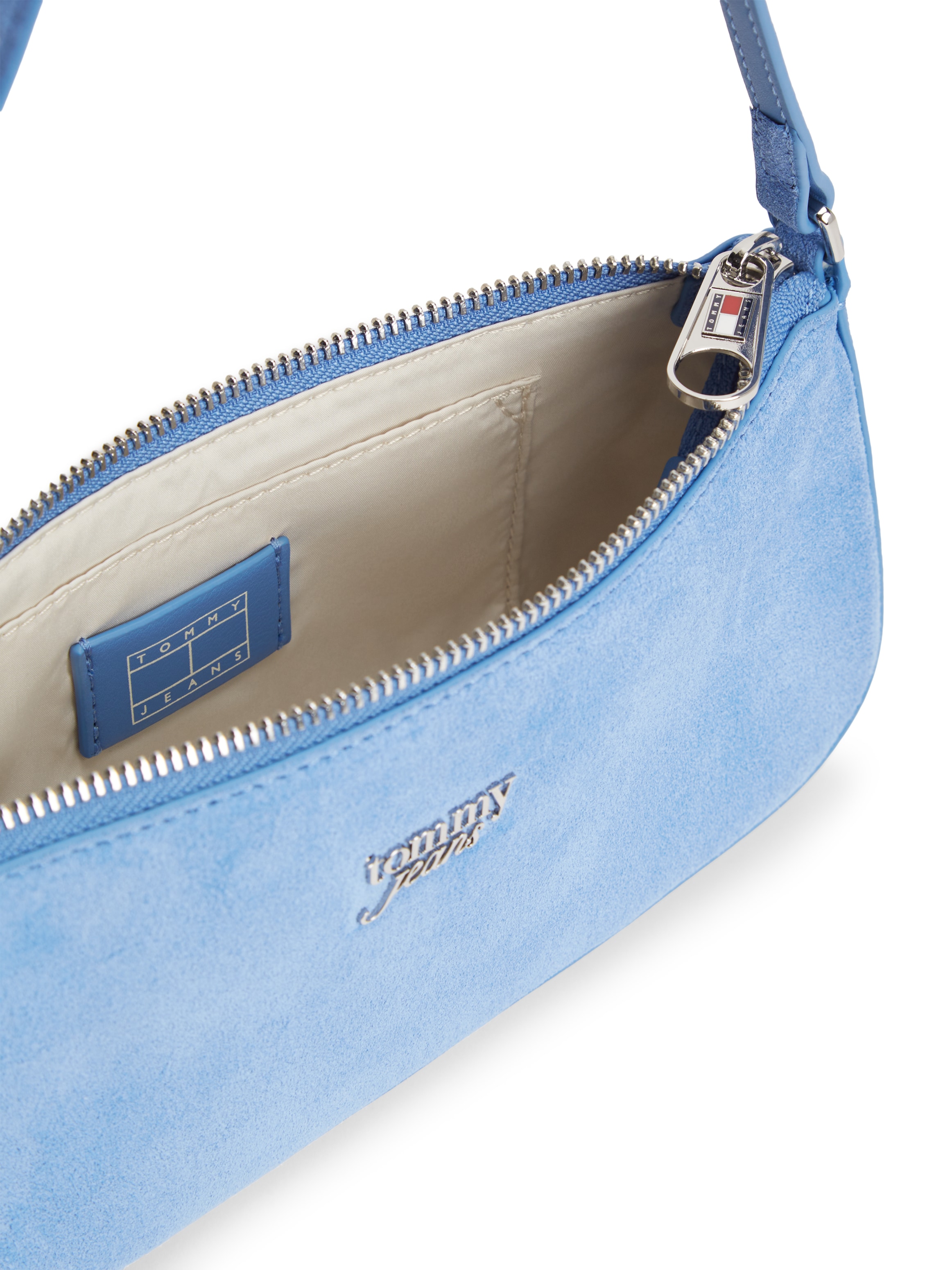 Tommy Jeans Schultertasche »TJW MUST SUEDE SHOULDER BAG« Damen Umhängetasche, Handtasche, Mini Bag  mit TH-Logo