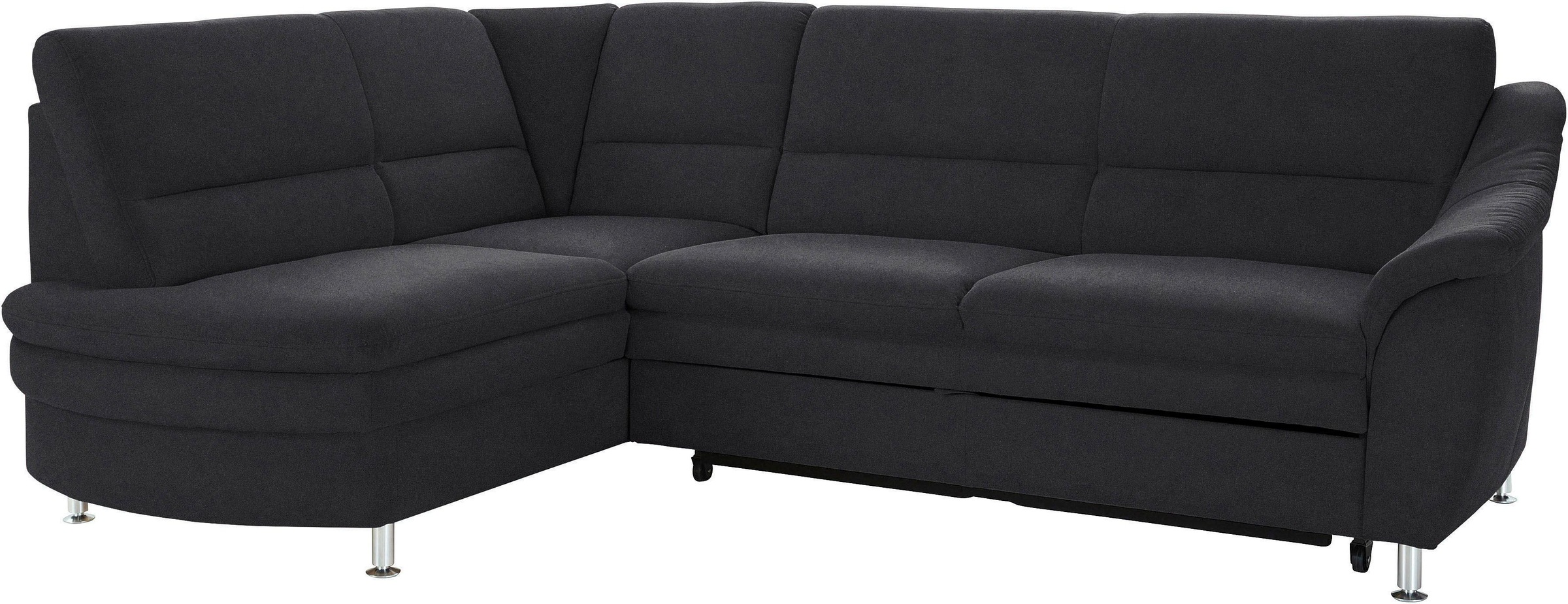 sit&more Ecksofa "Cardoso L-Form" mit Federkern, wahlweise mit Bettfunktion günstig online kaufen