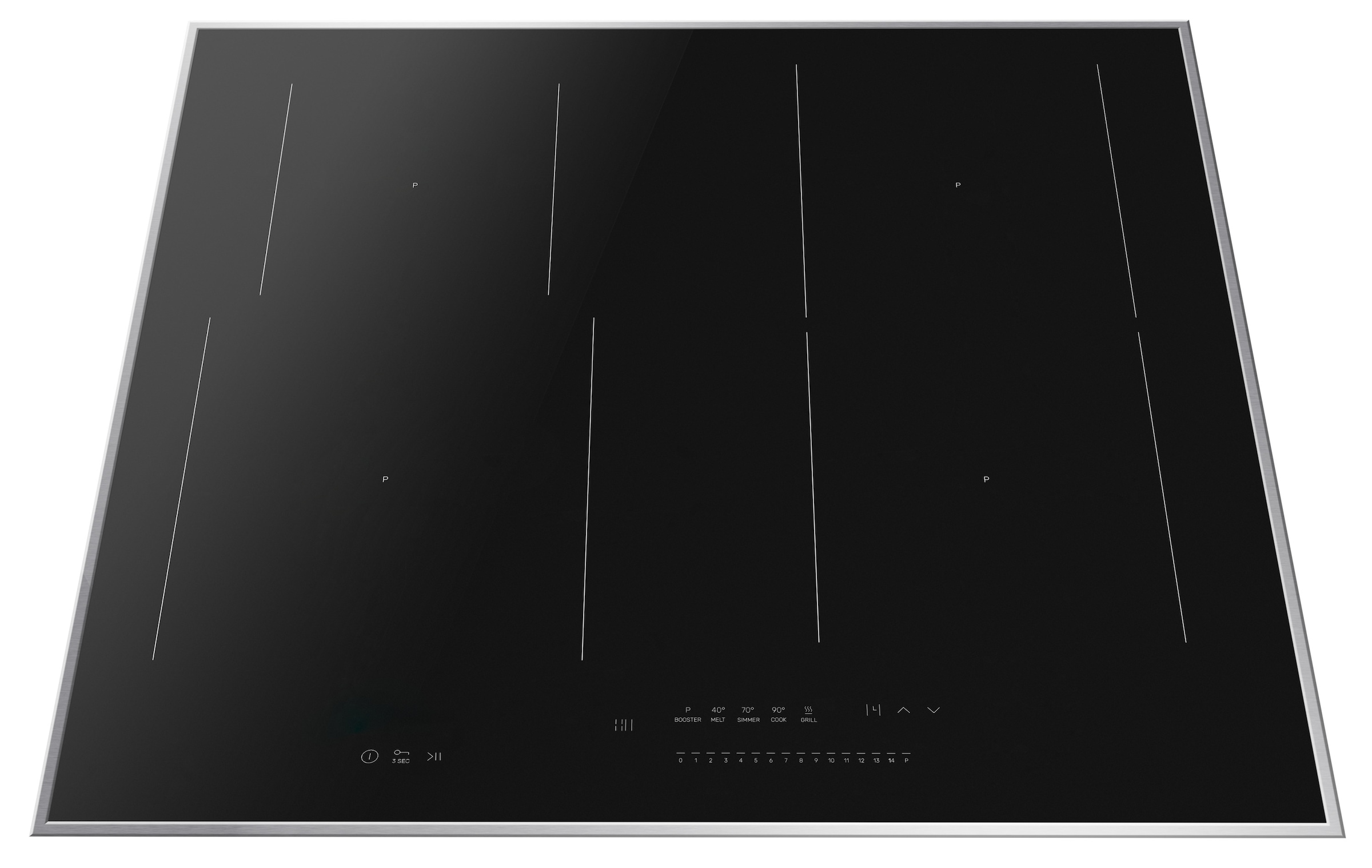 Amica Induktions Herd-Set »EBIX 955 100 E FlexConnect« mit Teleskopauszug nachrüstbar Steam Clean Mehr Freiheit für deine Küche – FlexConnect macht’s möglich!