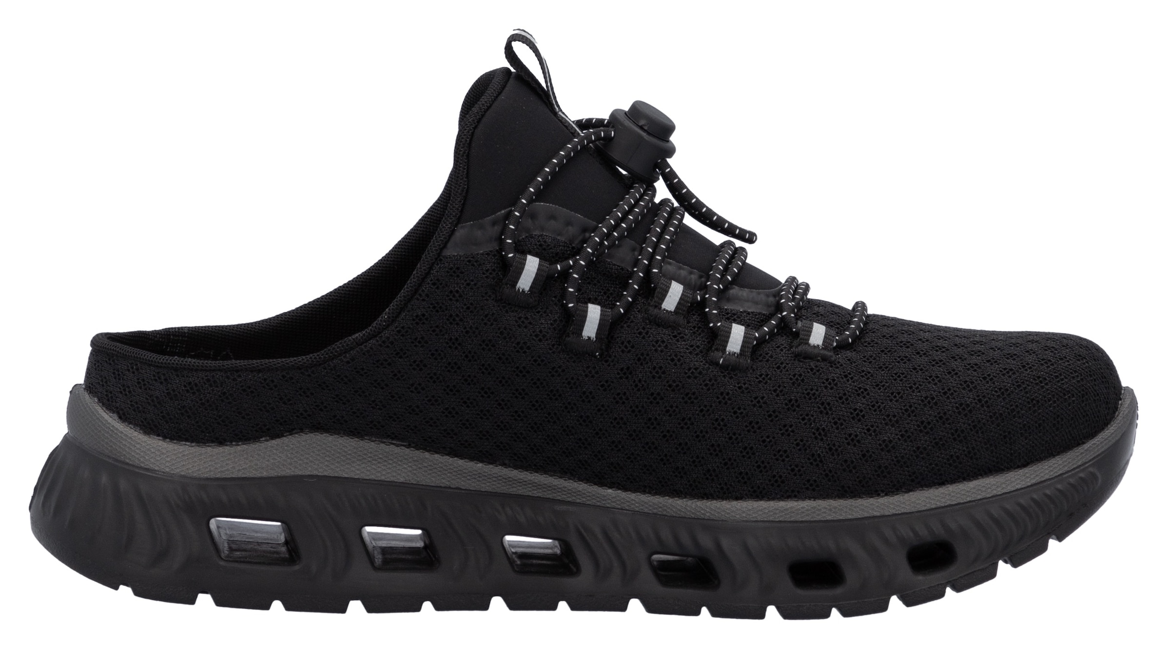 RIEKER Sport Clog, Outdoormode, Plateau, Sommerschuh mit MemoSoft-Ausstattung