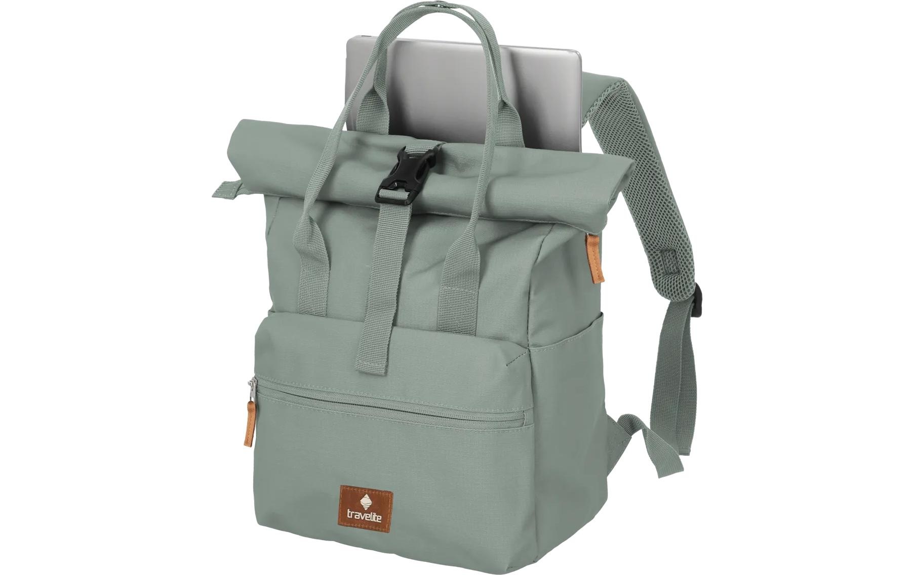 travelite Freizeitrucksack »Basics Short Handle Rollup 11 l«