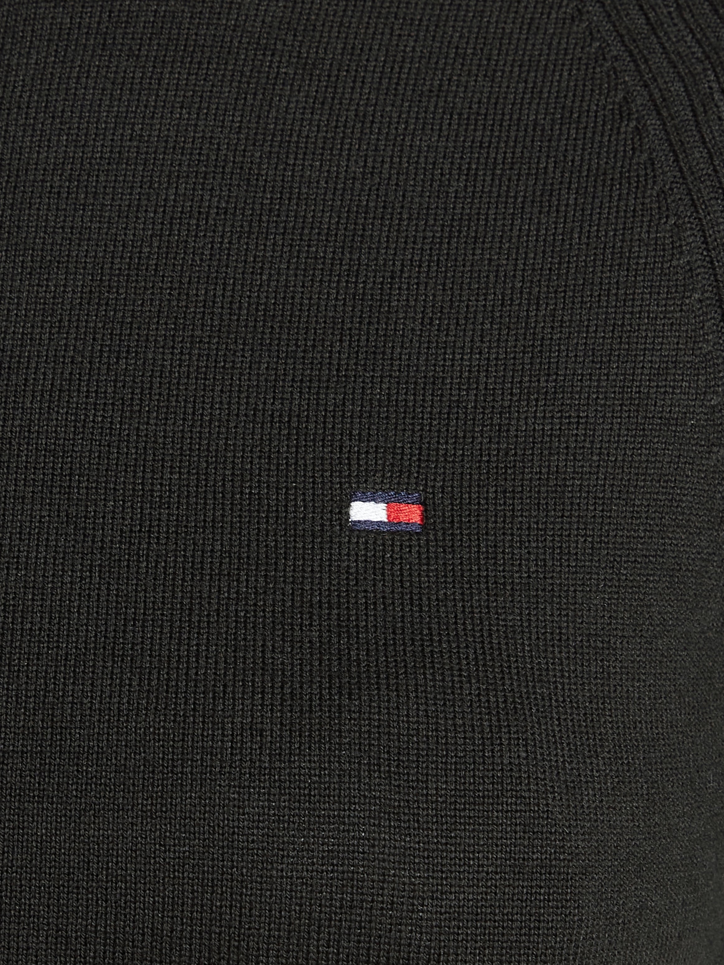 Tommy Hilfiger Jerseykleid »CO JERSEY STITCH F&F DRESS«, mit Logostickerei auf der Brust