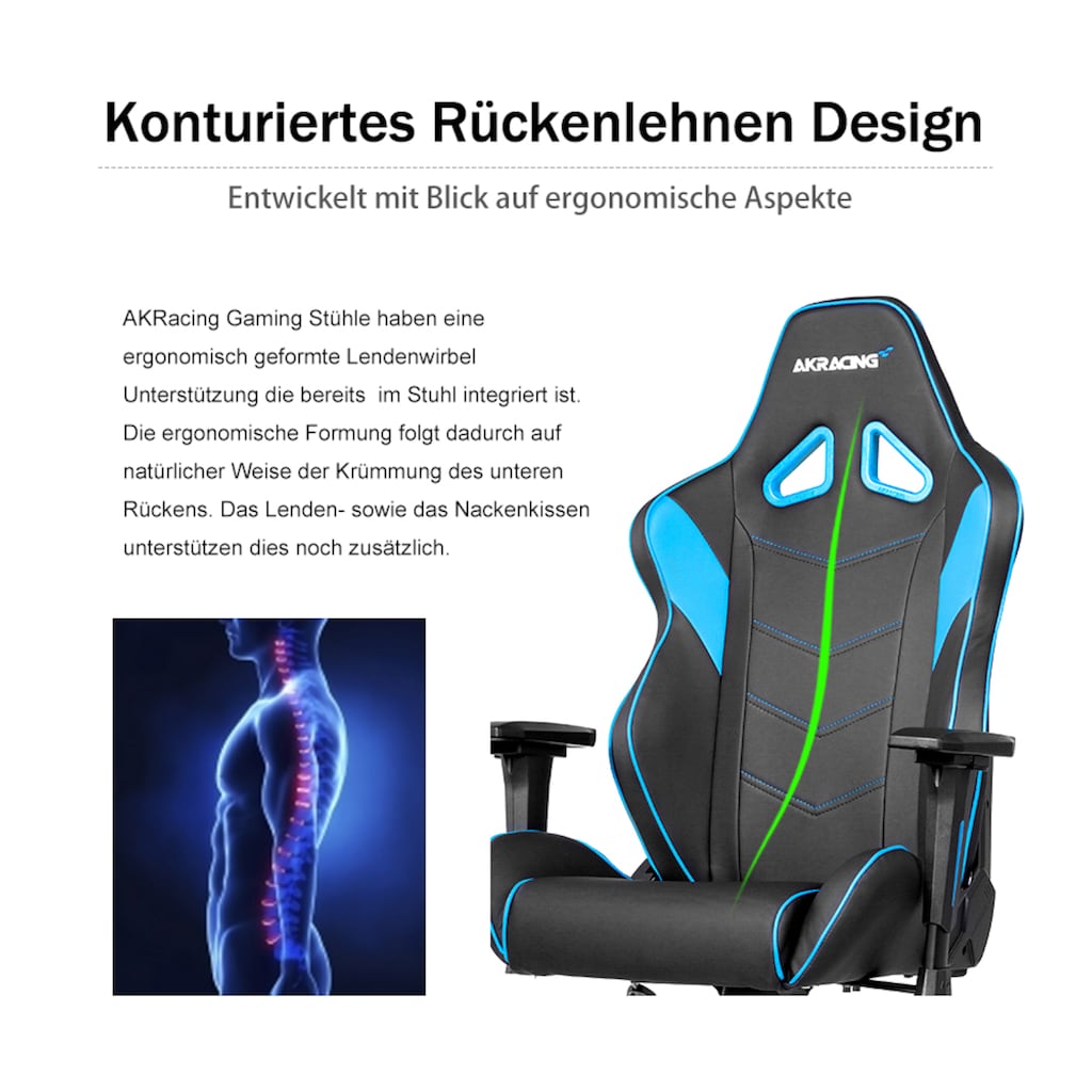 AKRacing Gaming-Stuhl »AK-LXPLUS-BL«