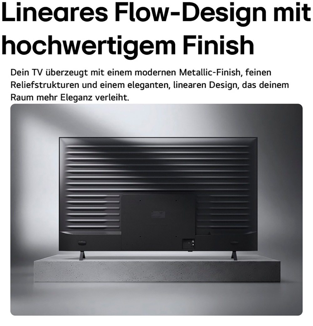 LG QNED-Fernseher »43QNED71B6B« 108 cm/43 ″ Smart-TV