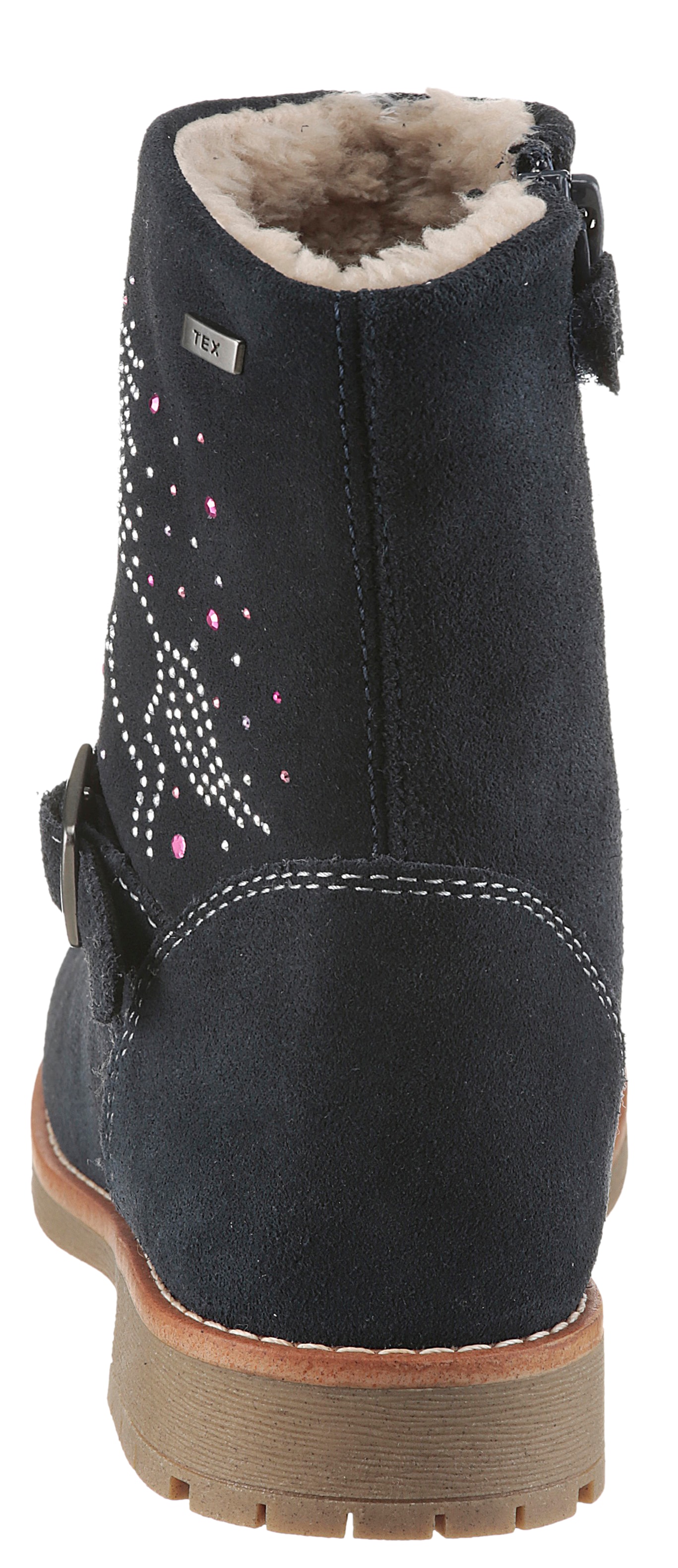 Lurchi Winterboots »Freya TEX«, Stiefel mit Glitzer-Pferd, Größenschablone zum Download