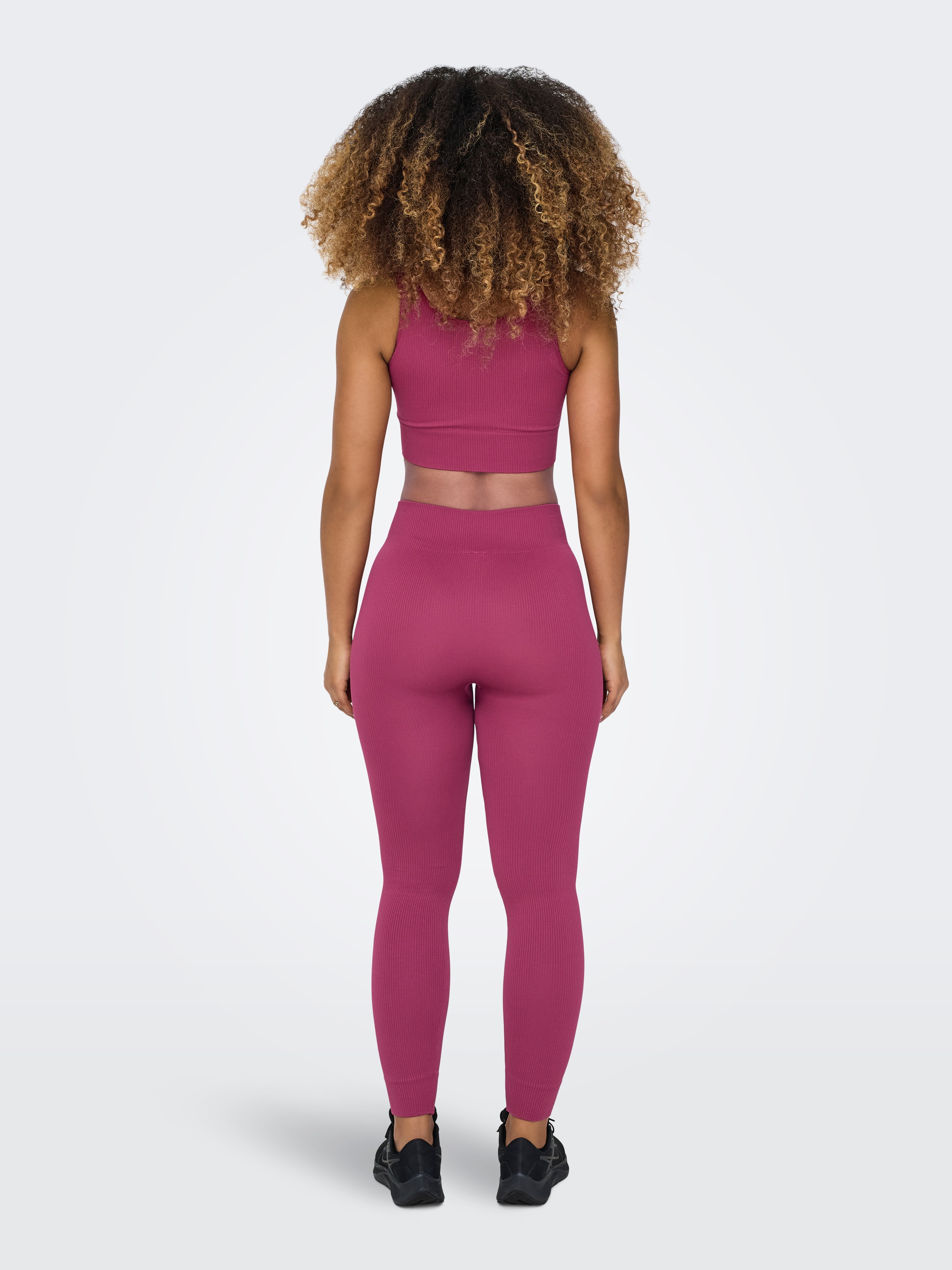 ONLY Play Trainingstop »ONPJAIA LIFE« Cropped Fit, in feiner Rippstruktur