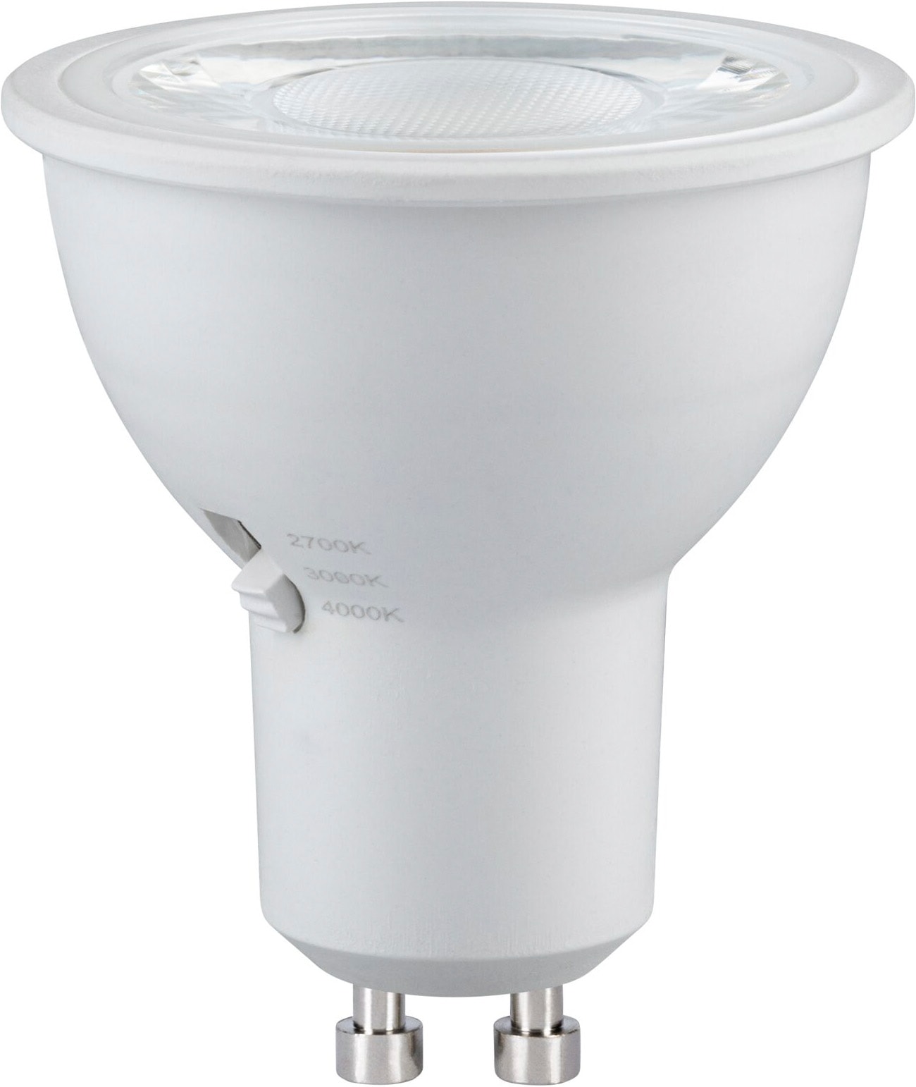 Paulmann LED-Leuchtmittel »650lm 3CCT DipSwitch 50° 6,9W 230V« GU10 1 Stk. Farbwechsler White Select