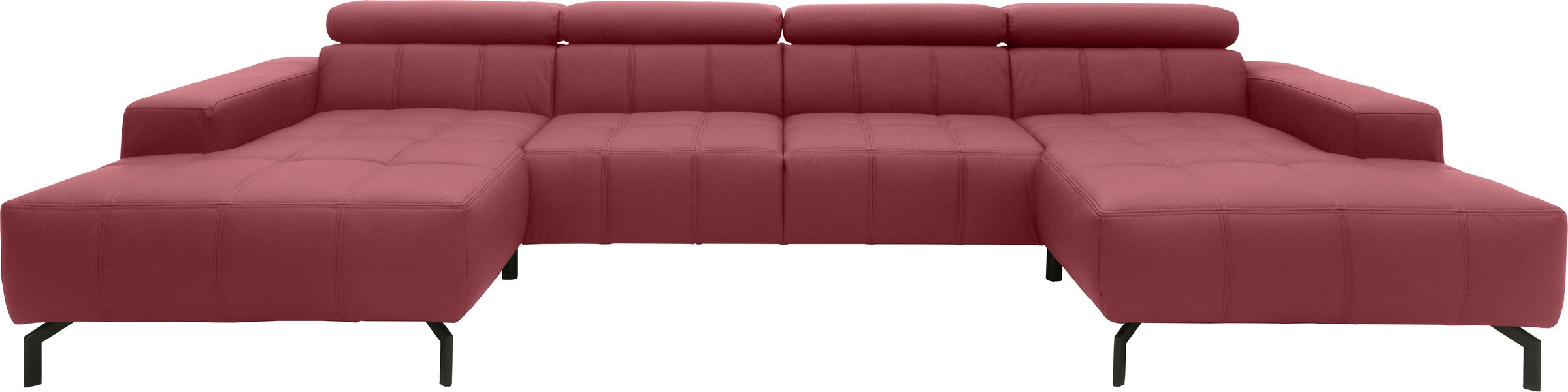 DOMO collection Wohnlandschaft »Cunelli tolle Sitznähte als Designelement, günstig online kaufen