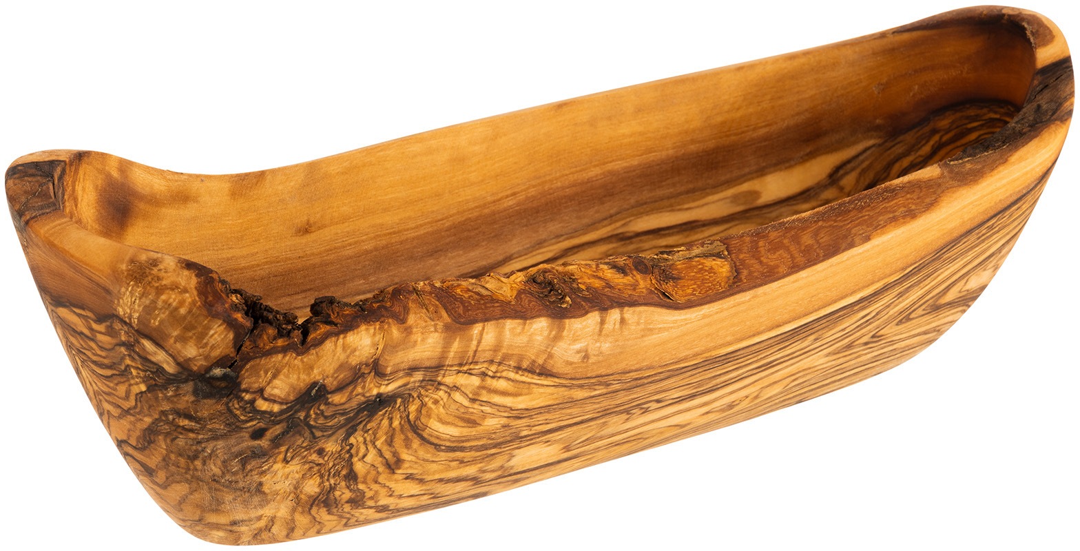 APS Servierschale »OLIVE« aus Massivholz jedes Stück ein Unikat, 25x8,5 cm günstig online kaufen