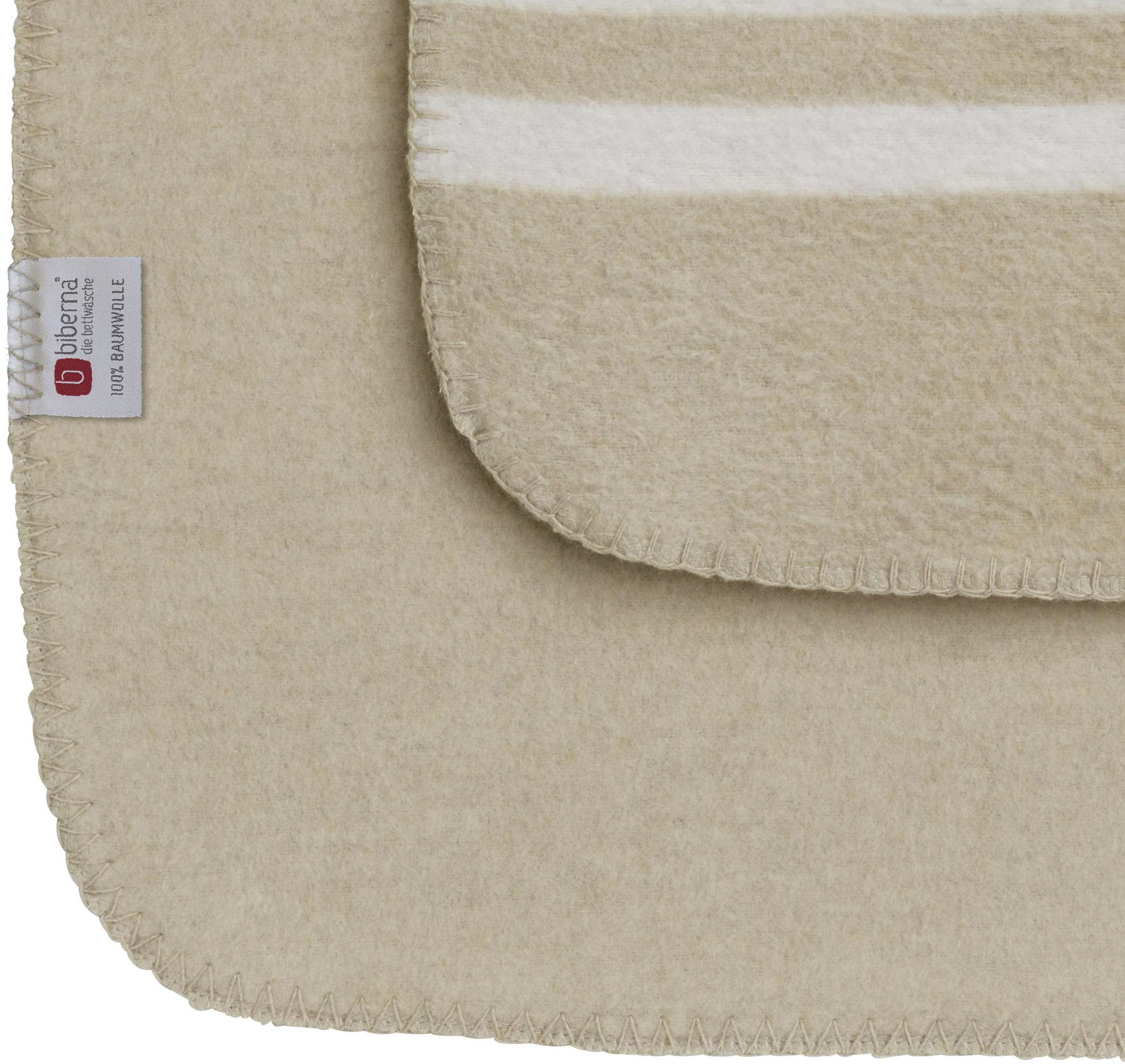 Biberna Wohndecke »Aras«, weiche Wohndecke mit Wendefunktion und Melangeoptik, Made in Germany