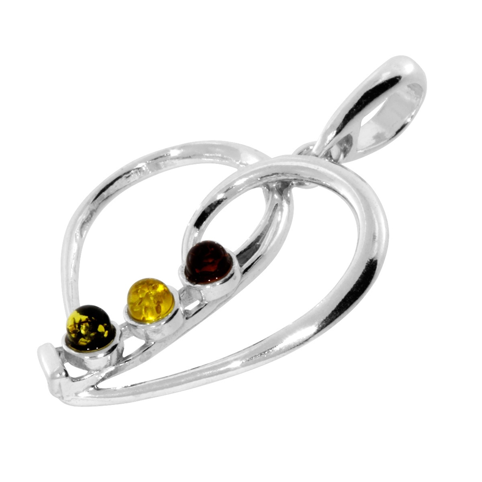 OSTSEE-SCHMUCK Kettenanhänger »Ostsee-Schmuck Anhänger Herz Anhänger Herz«, (1 tlg.)