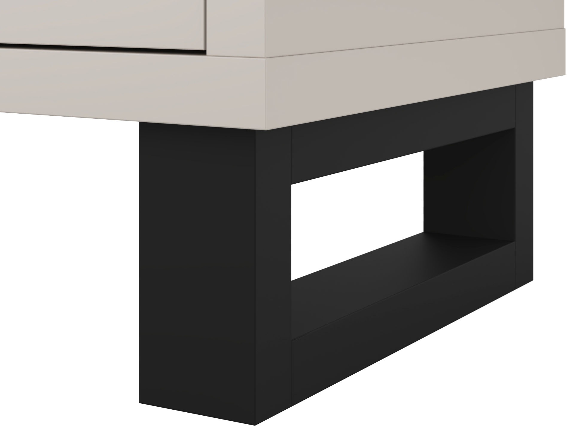 Home affaire Drehtürenschrank »Bronne,Breite 145 cm, Kleiderschrank inclusive Innenausstattung« Kleiderschrank, 2 Schubkästen, Metallgriffe, Garderobe