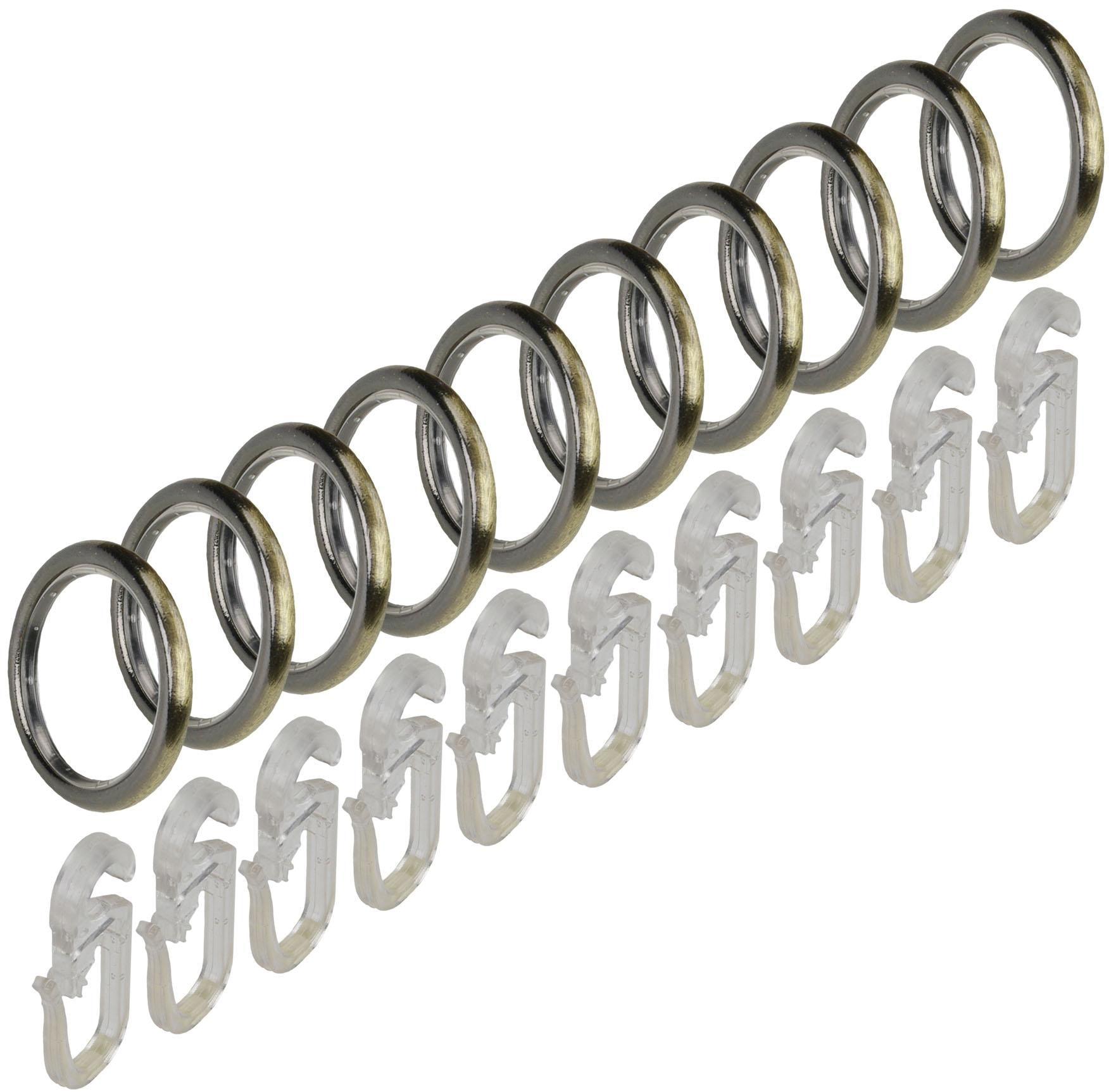 Liedeco Gardinenstange »Esp Spirale«, 2 läufig-läufig, Fixmaß, 2-läufig im Fixmaß Ø 16 mm
