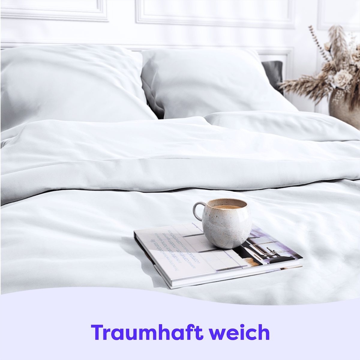 Wolkenfeld Kissenbezug »Mako-Satin Baumwolle Kopfkissenbezug - Premium Kiss günstig online kaufen