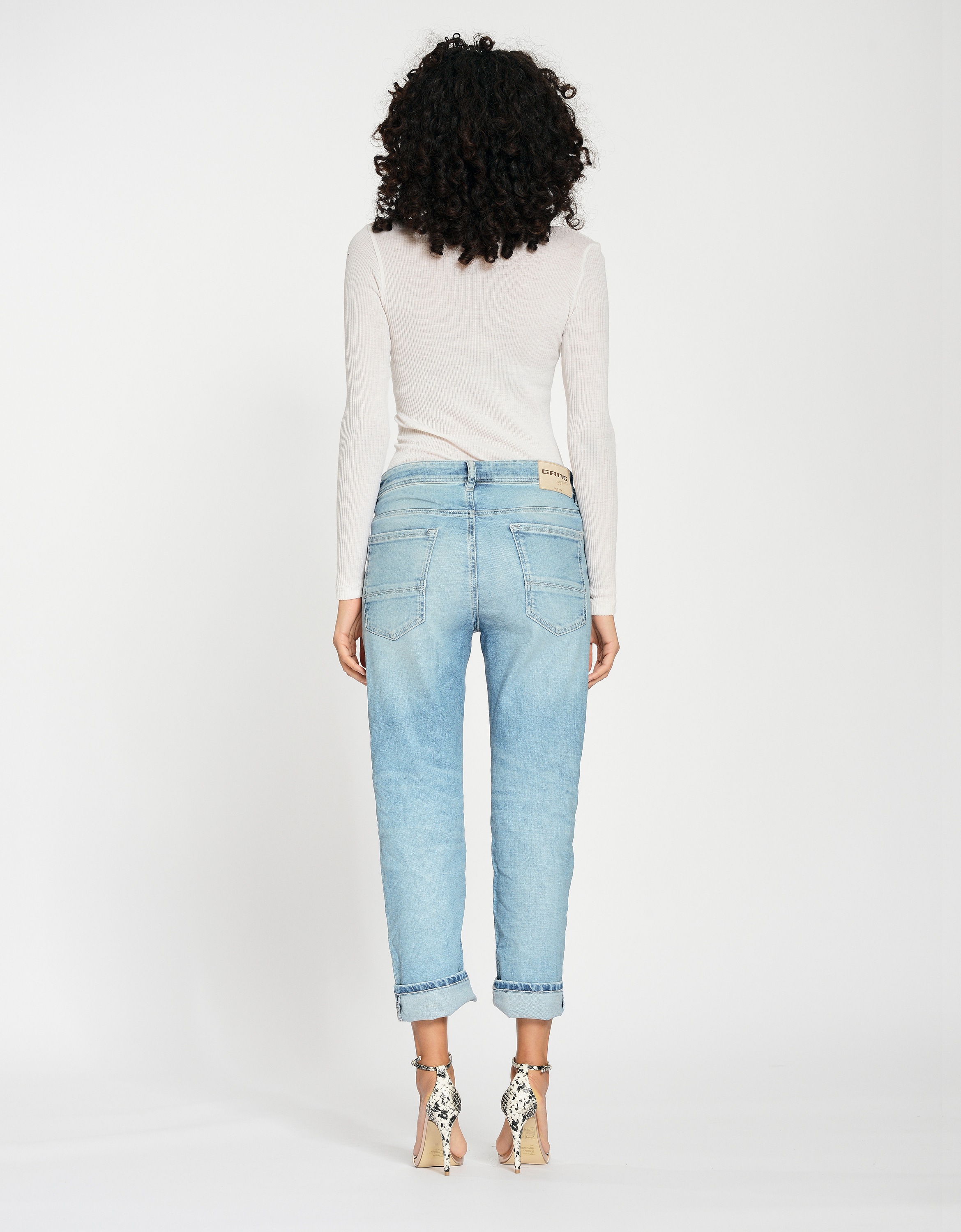 GANG Boyfriend-Jeans »GANG Jeans Boyfriend 94NICA CROPPED«