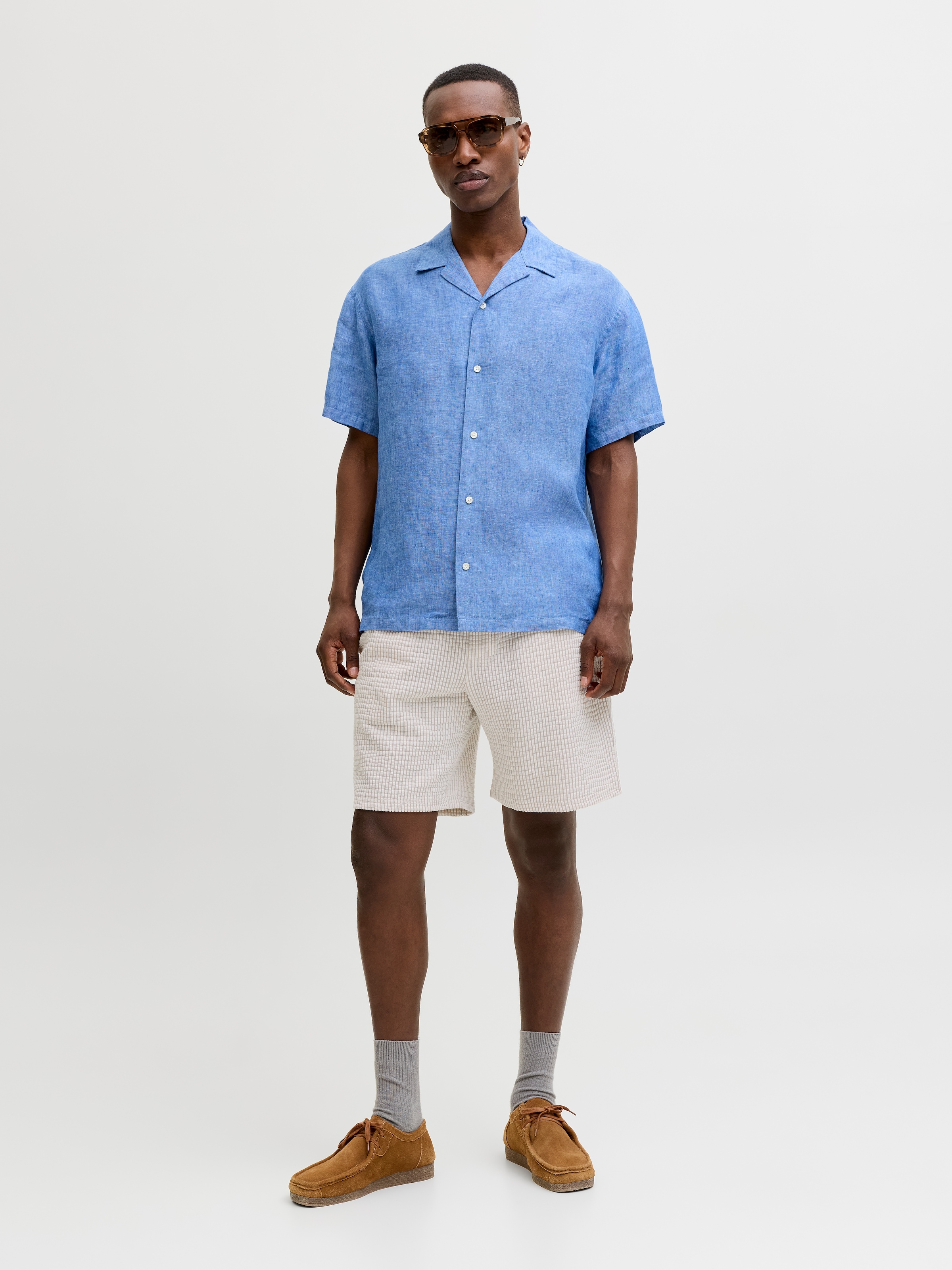 Jack & Jones Shorts »JPSTKARL MAY JOGGER SHORTS REG RET«  aus Baumwollmischung, mit elastischem Bund, in Stretch-Qualität