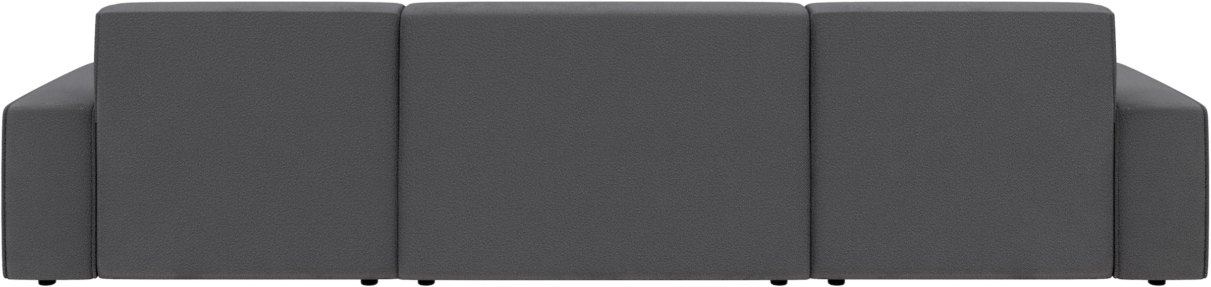 TRENDMANUFAKTUR Wohnlandschaft »Graz, wahlweise mit Sitzvorschub und Bettkasten, U-Form, Breite 329 cm«, in Cord-, haustierfreundlichem LEO Struktur- oder LUMOS-3D-Bezug
