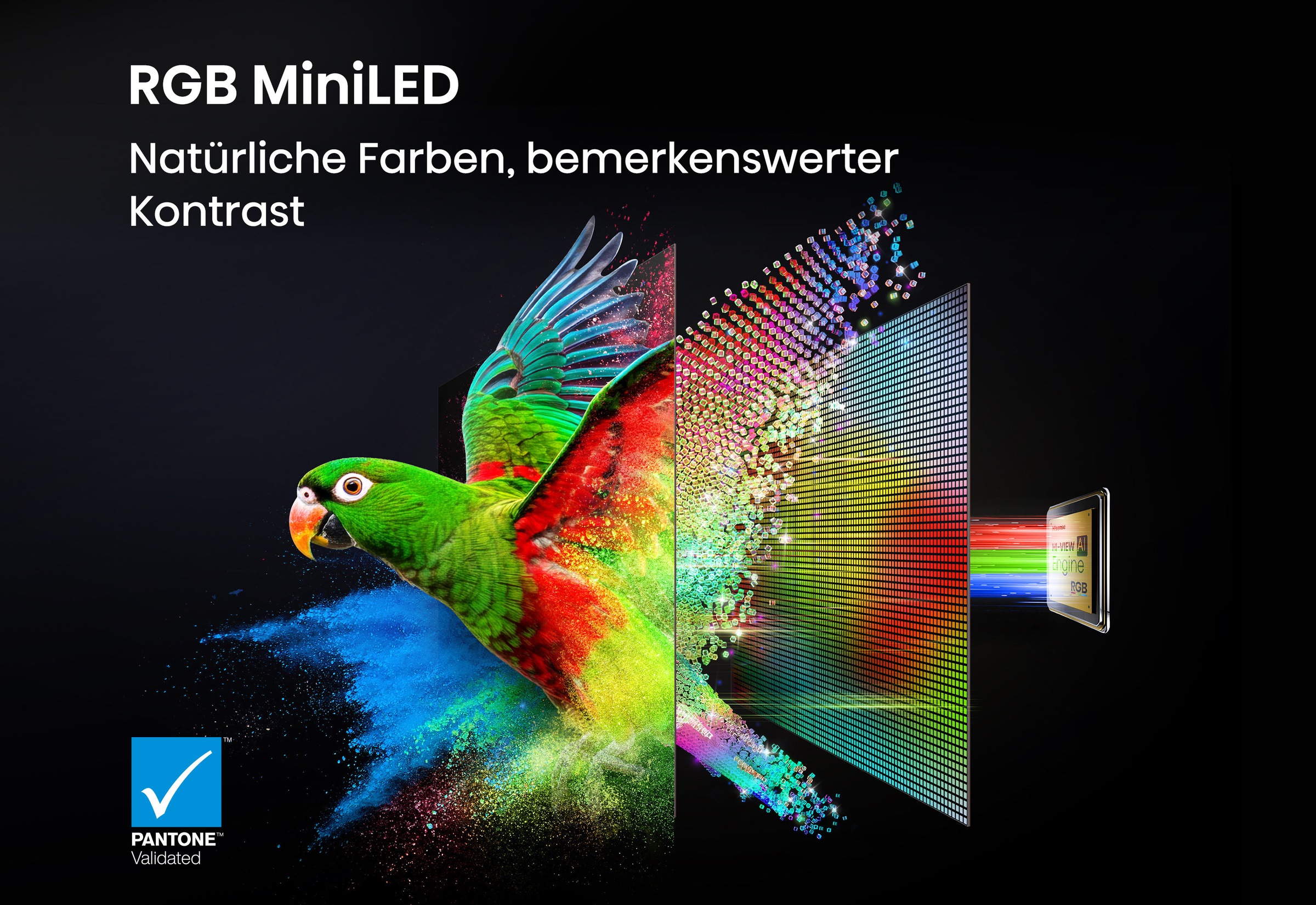 Hisense Mini-LED-Fernseher »55UR8DS« 139 cm/55 ″ Smart-TV