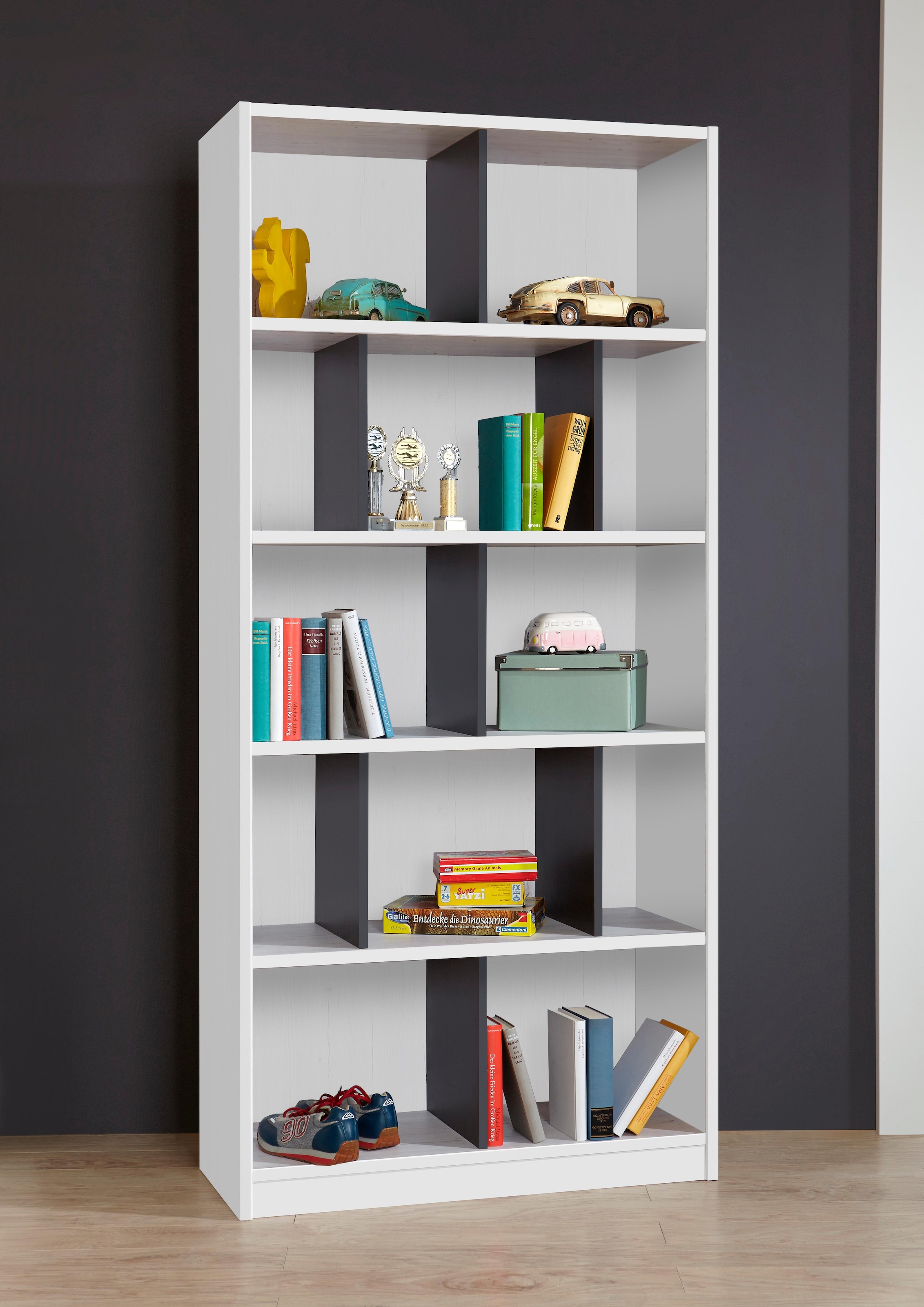 Wimex Standregal »Joker«, Bücherregal, Mehrzweckregal mit vielen Fächern, 1 günstig online kaufen