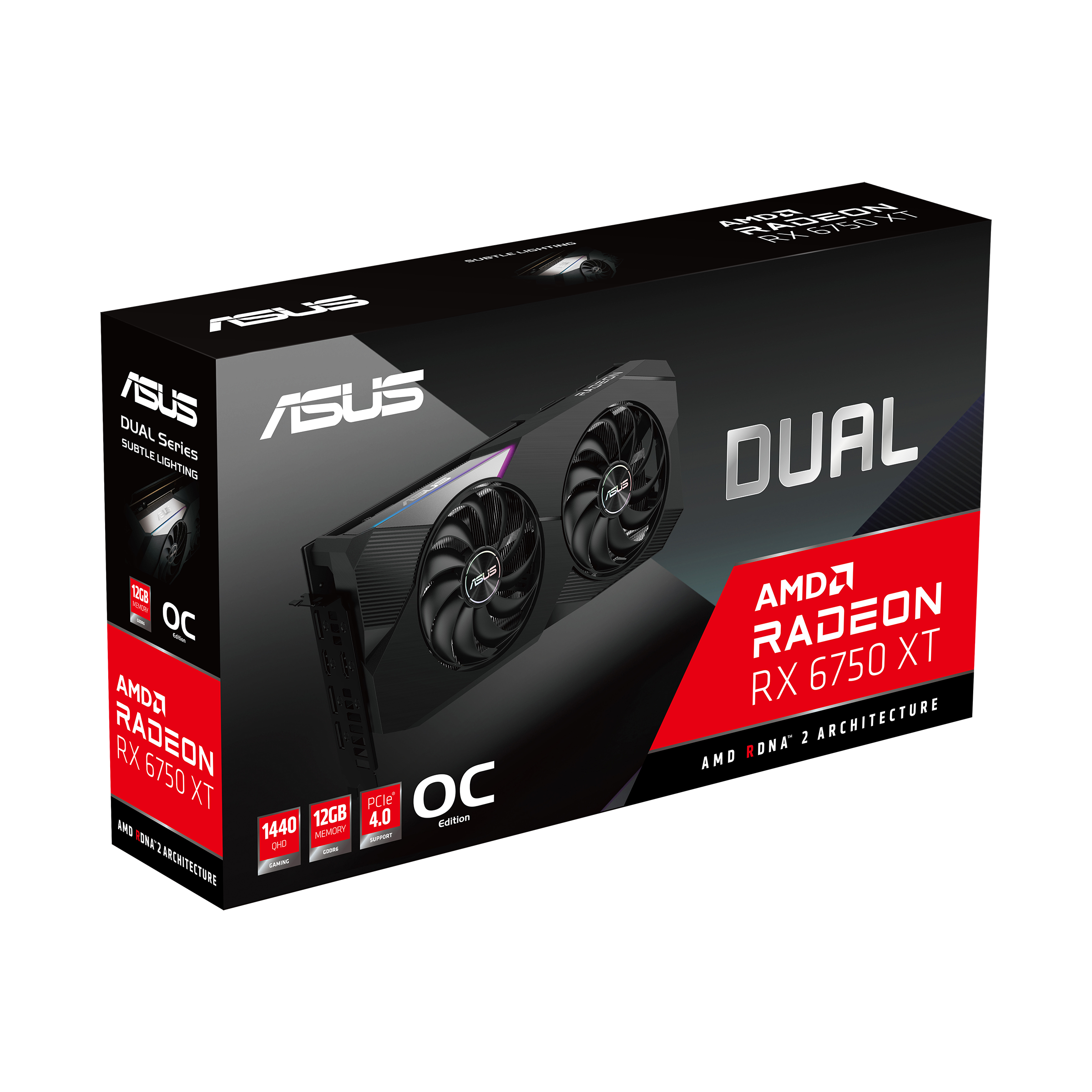 Asus Grafikkarte »DUAL-RX6750XT-O12G«, 12 GB, GDDR6