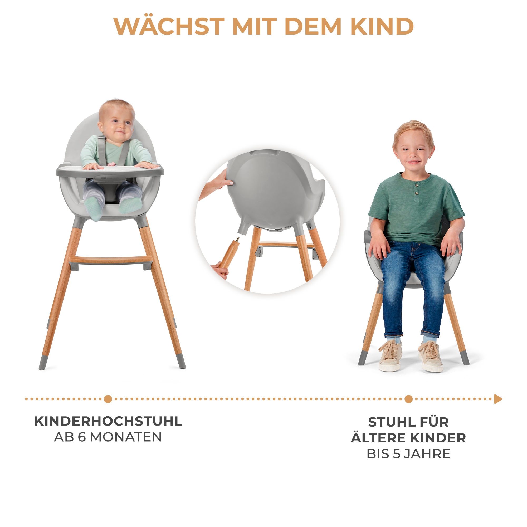 Kinderkraft Hochstuhl »FINI 2«