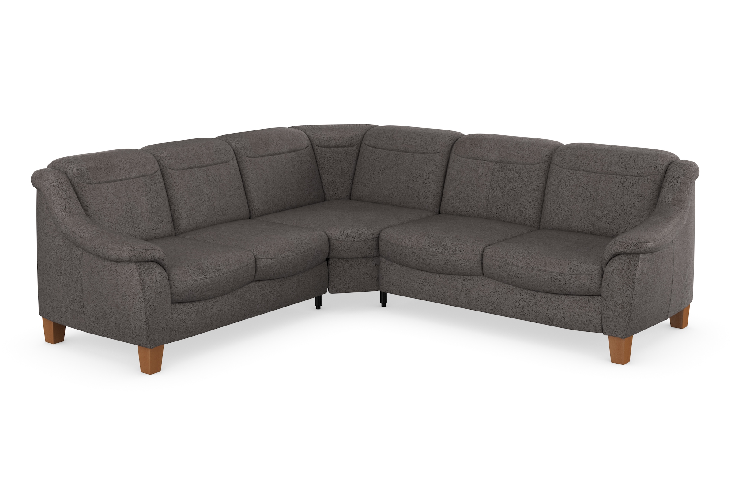 Home affaire Ecksofa »Caldera L-Form«, Federkern, wahlweise mit Kopfteilverstellung, Bettfunktion, Bettkasten