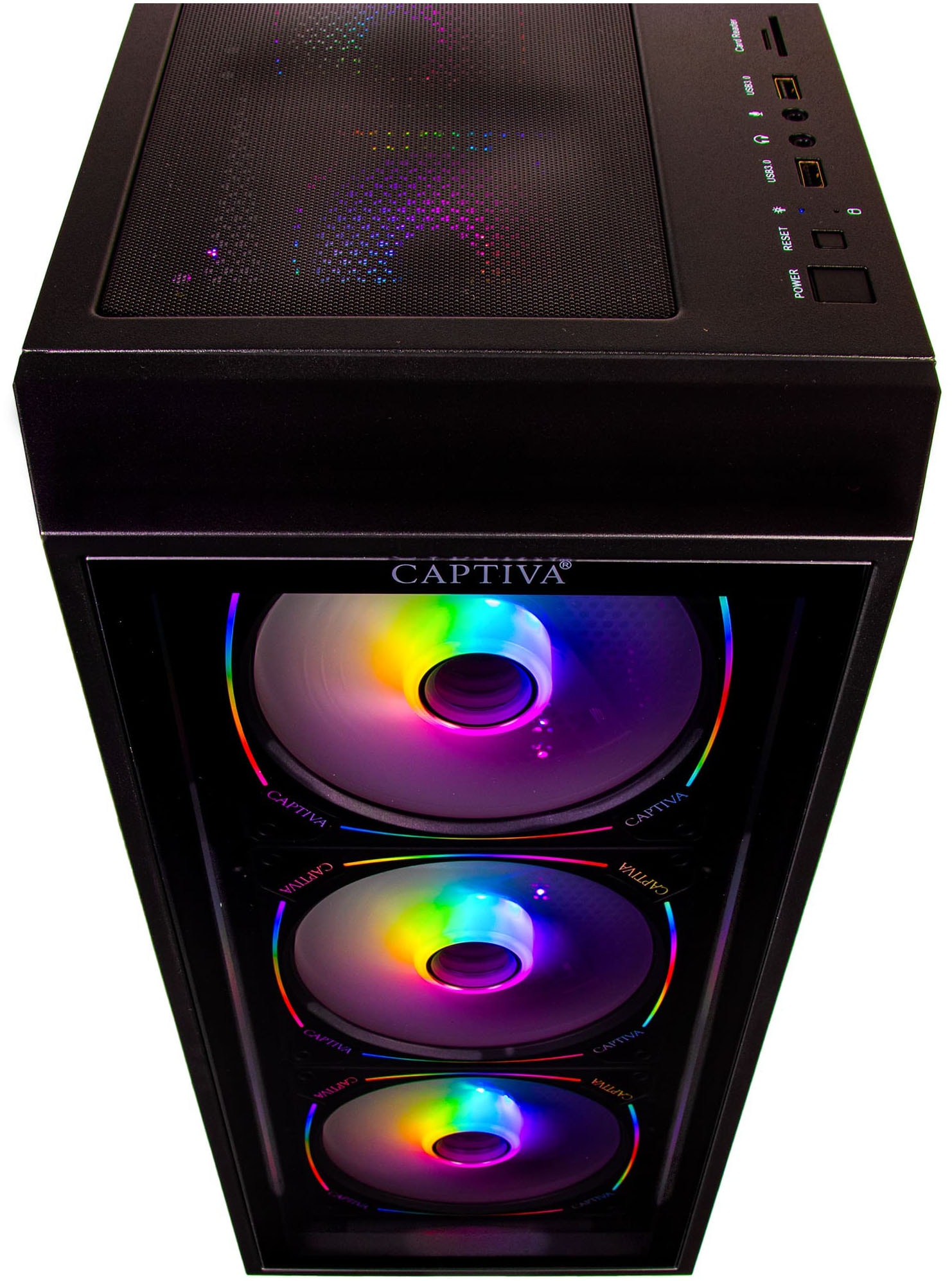 CAPTIVA Gaming-PC-Komplettsystem »Advanced Gaming R94-948 TFT Bundle« 68,6 ″ AMD Ryzen 7 Nvidia 32 GB RAM 2.000 GB SSD