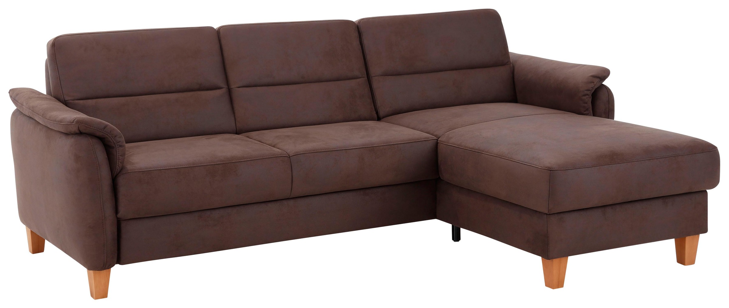 Home affaire Ecksofa »Palmera L-Form«, Federkern, wahlweise mit Bettfunktion und mit/ohne Bettkasten