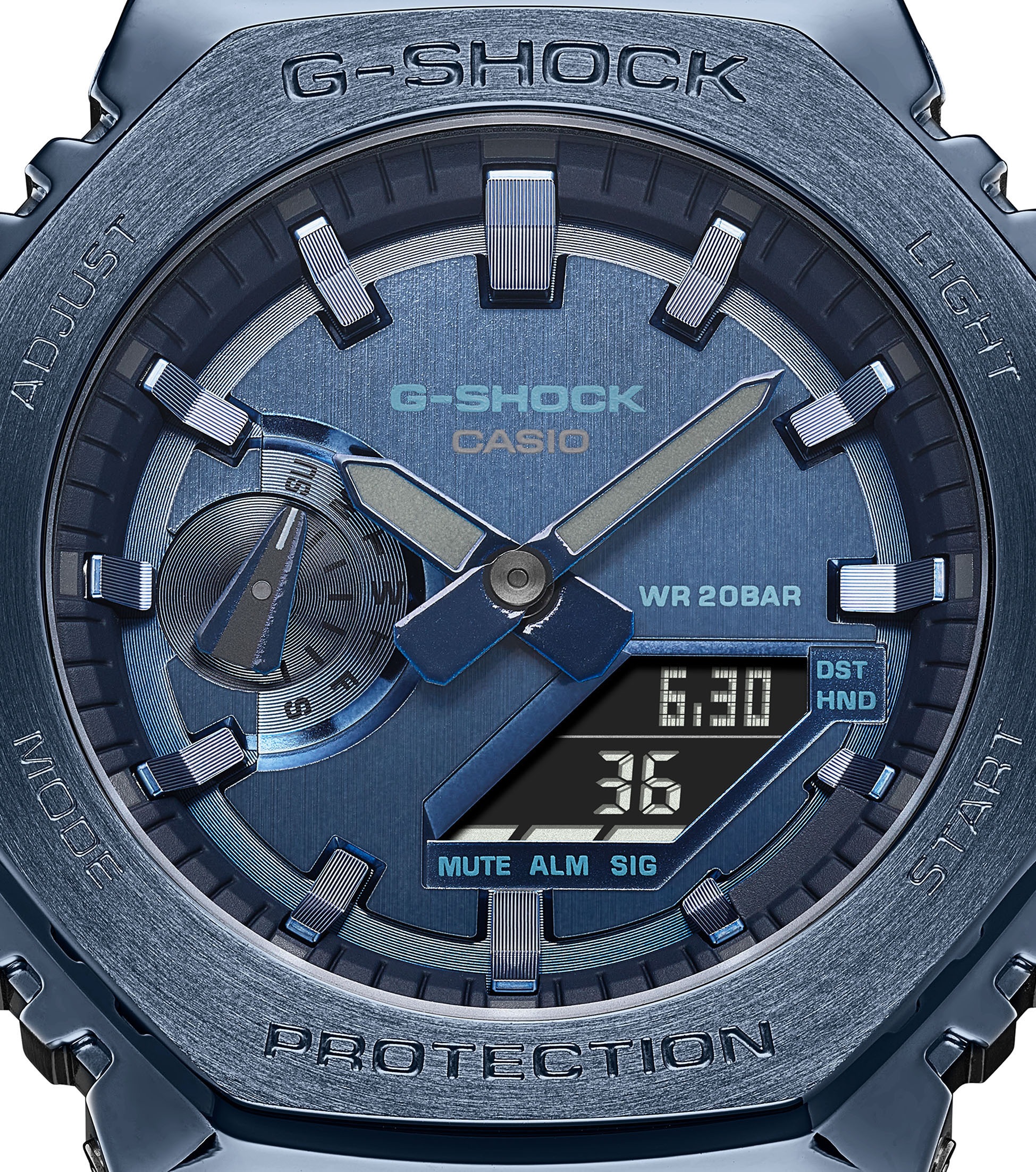 CASIO G-SHOCK Chronograph, Quarzuhr,Armbanduhr,Herrenuhr,digital, bis 20 bar wasserd.Resinarmband