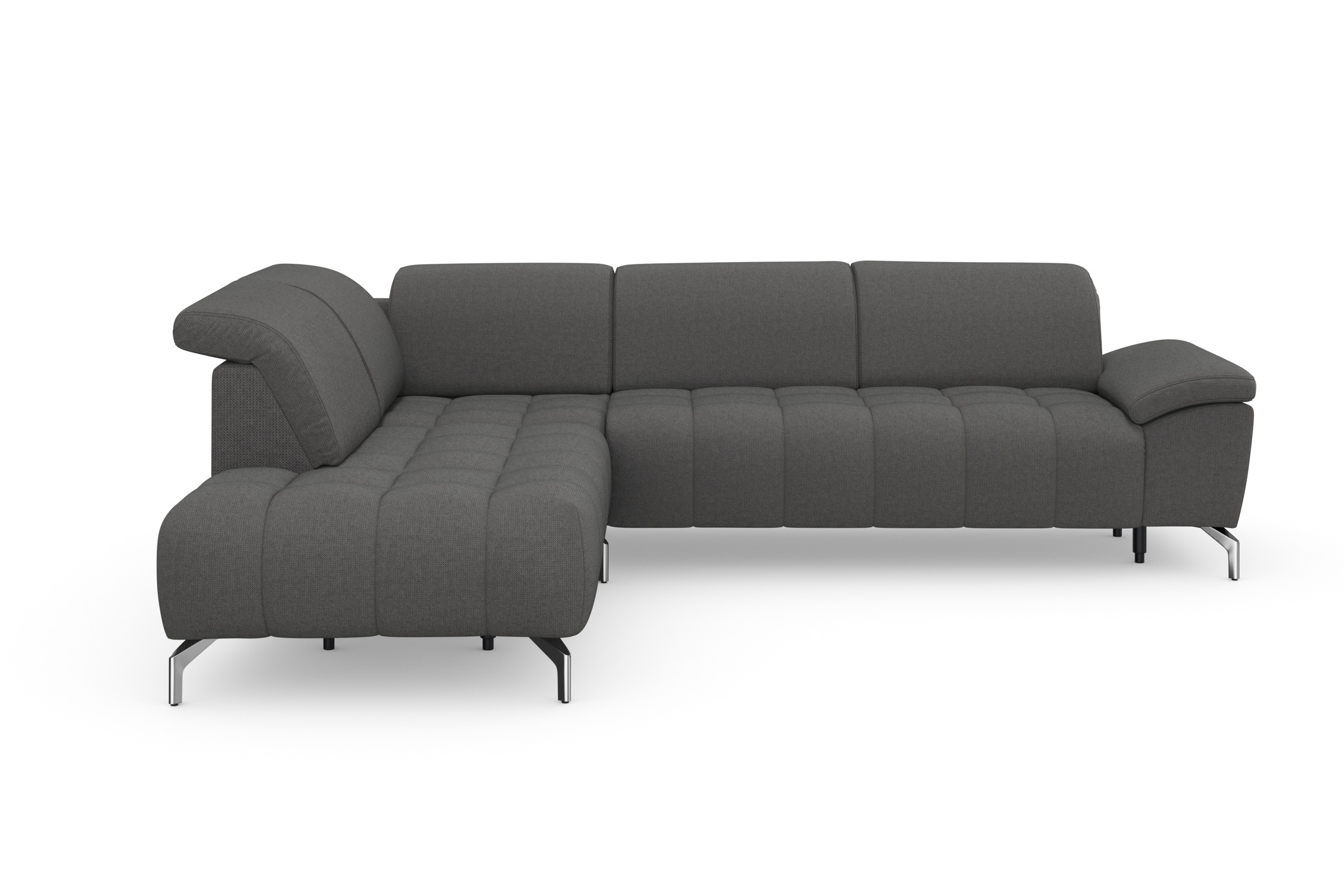 sit&more Ecksofa »Cool L-Form«, wahlweise mit Kopfteilverstellung und Vorzi günstig online kaufen