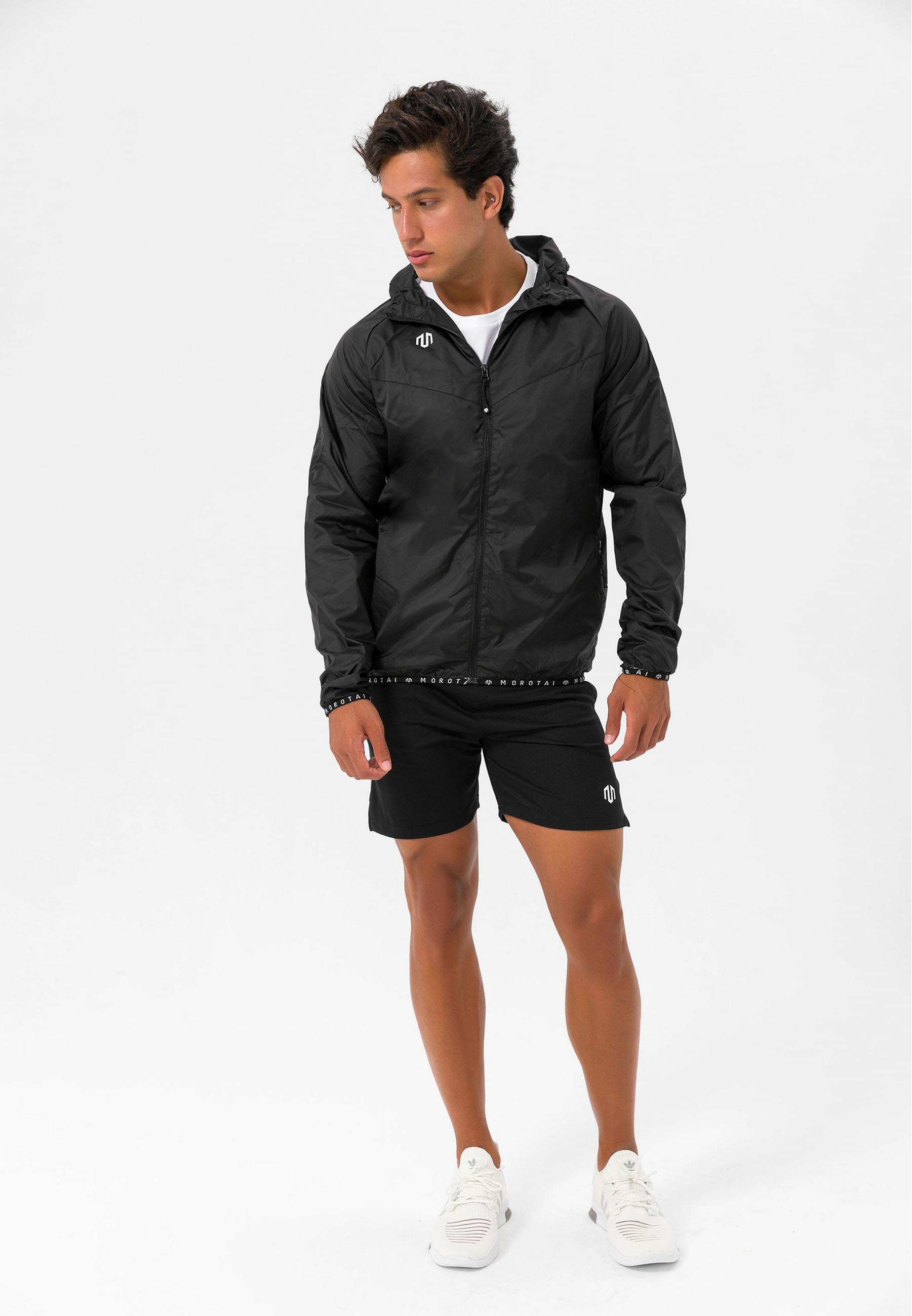 MOROTAI Windbreaker »MOROTAI Herren Morotai Light Windbreaker« 1 Stk. tlg. mitKapuze