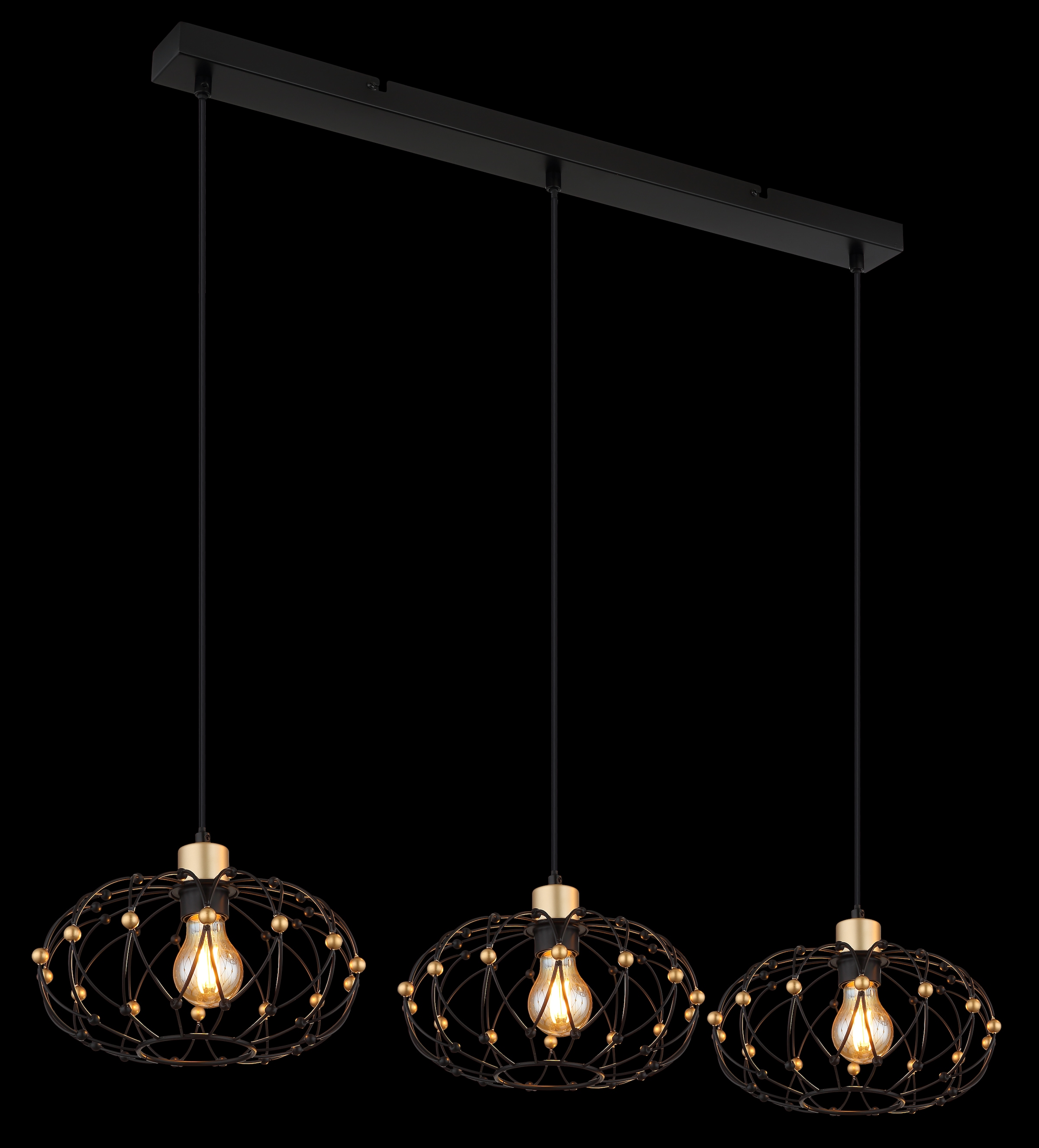 GLOBO LIGHTING Hängeleuchte »GREYS« E27 1 Stk. Hängelampe Esszimmer-Leuchte Esstischleuchte Wohnzimmer