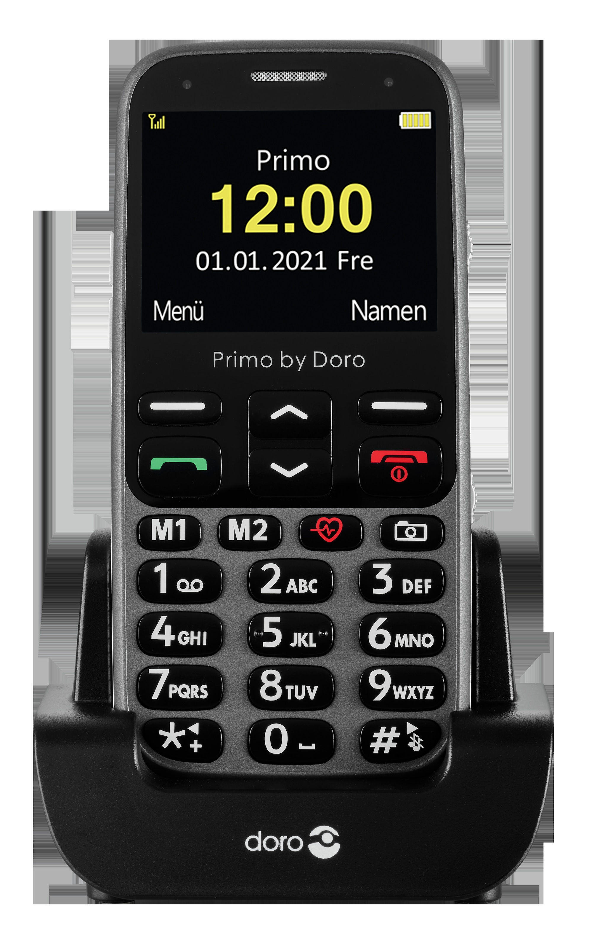 Primo Handy »Primo 368«, grau, 5,84 cm/2,3 Zoll, 3 MP Kamera