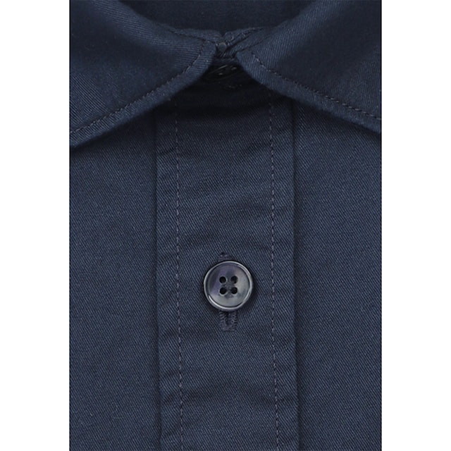 seidensticker Businesshemd »Schwarze Rose«, Regular Langarm Button-Down-Kragen  Uni online bei