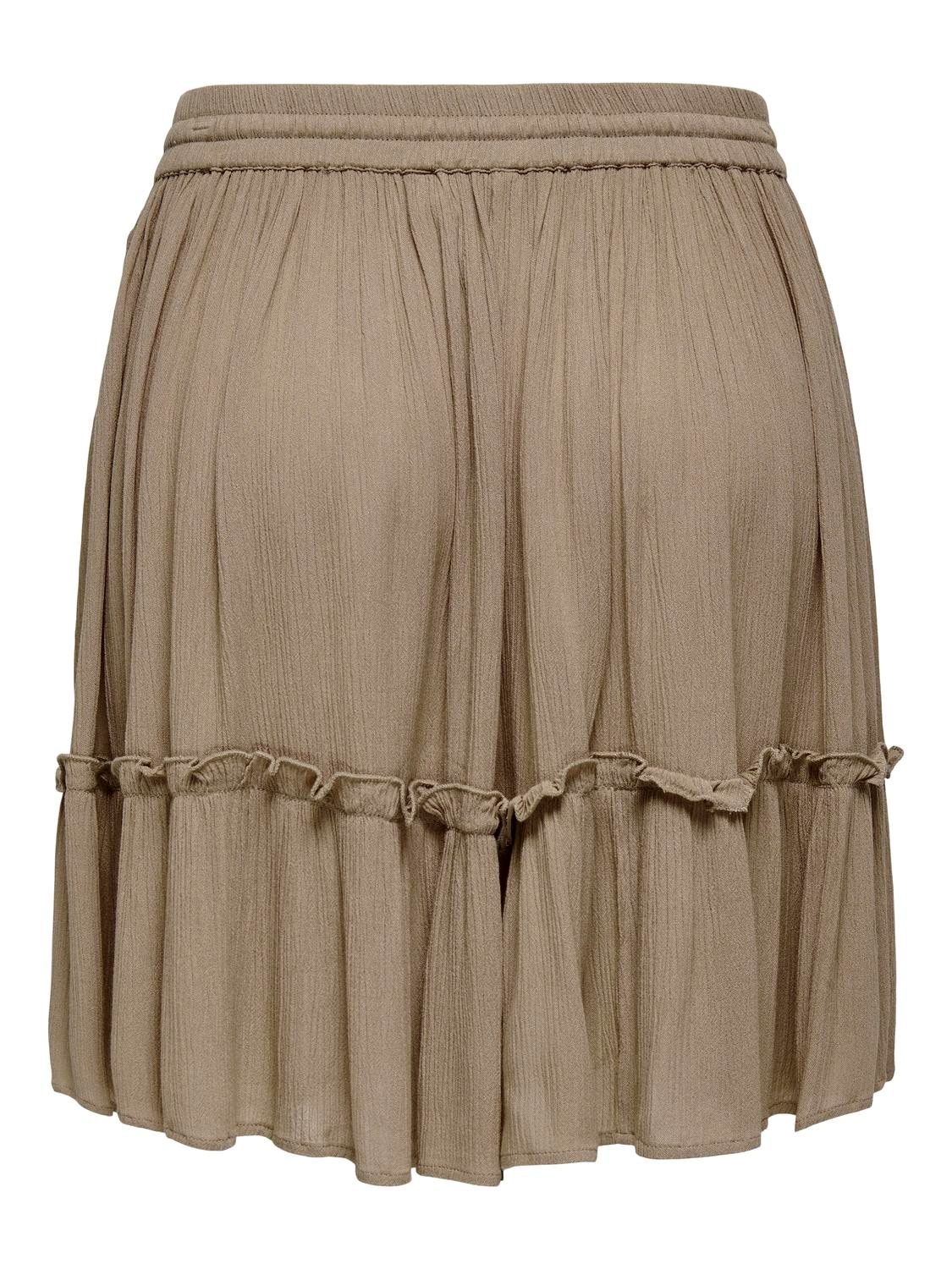 5. Bild von ONLY Minirock »ONLIBIZA LIFE SHORT SKIRT WVN NOOS«, mit Volant